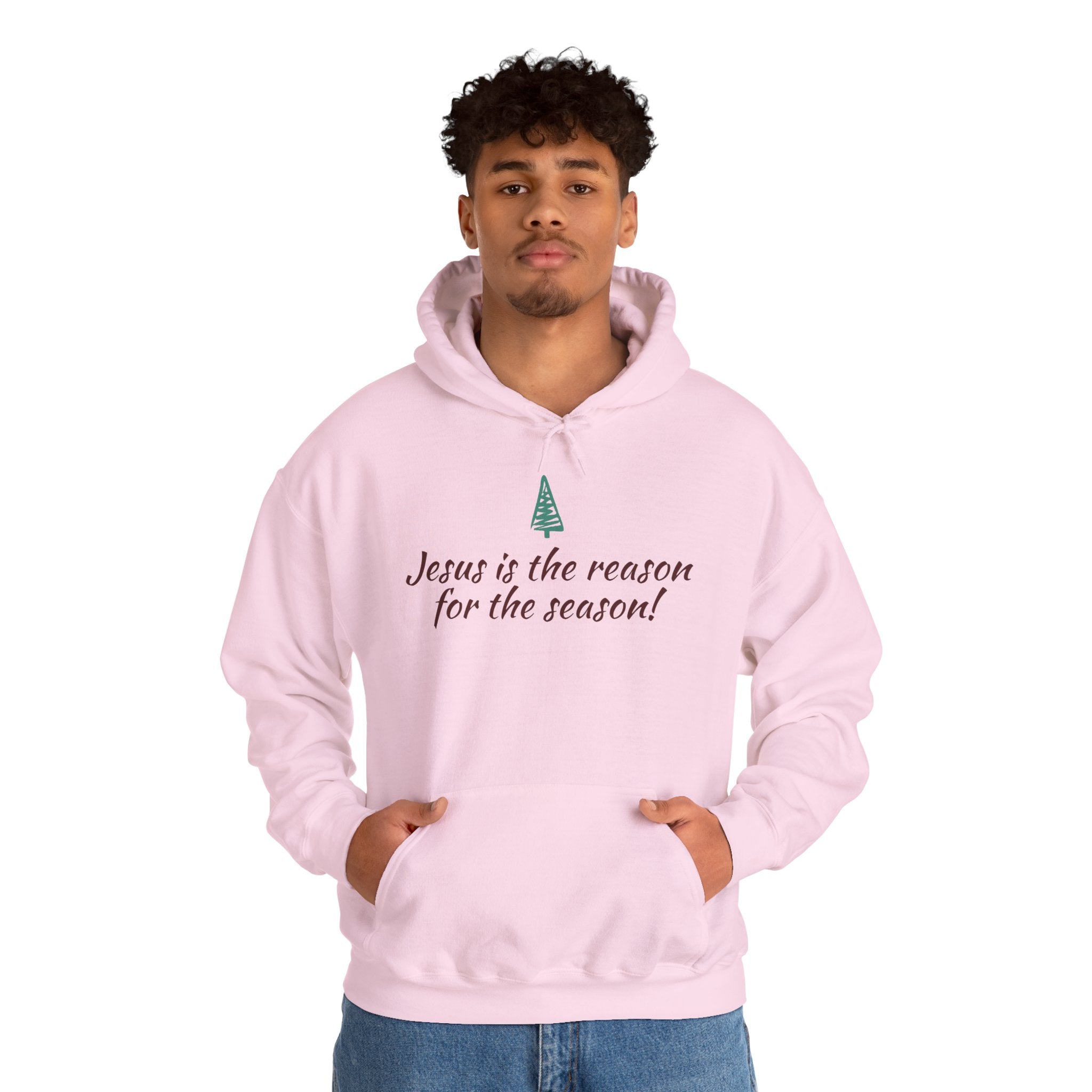 Jesus Is the Reason for the Season Hoodie — Christian Christmas Pullover