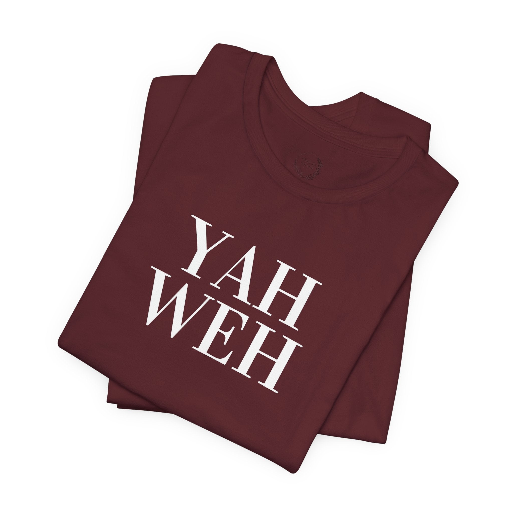 Yahweh Scripture T-Shirt | Minimal Faith Typography Tee