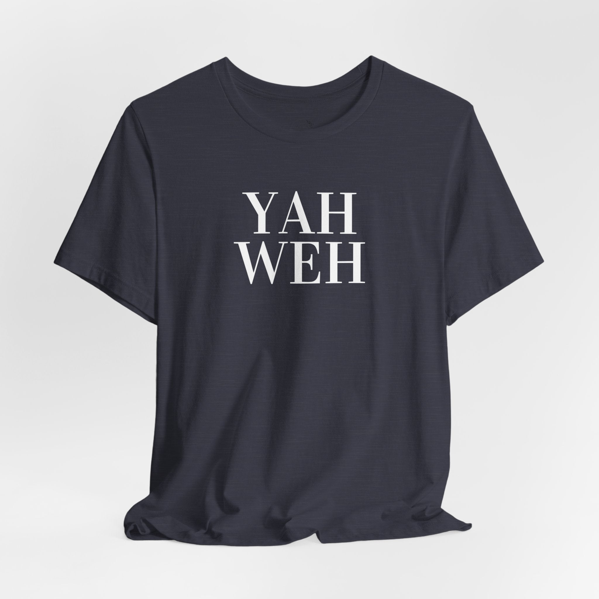 Yahweh Scripture T-Shirt | Minimal Faith Typography Tee