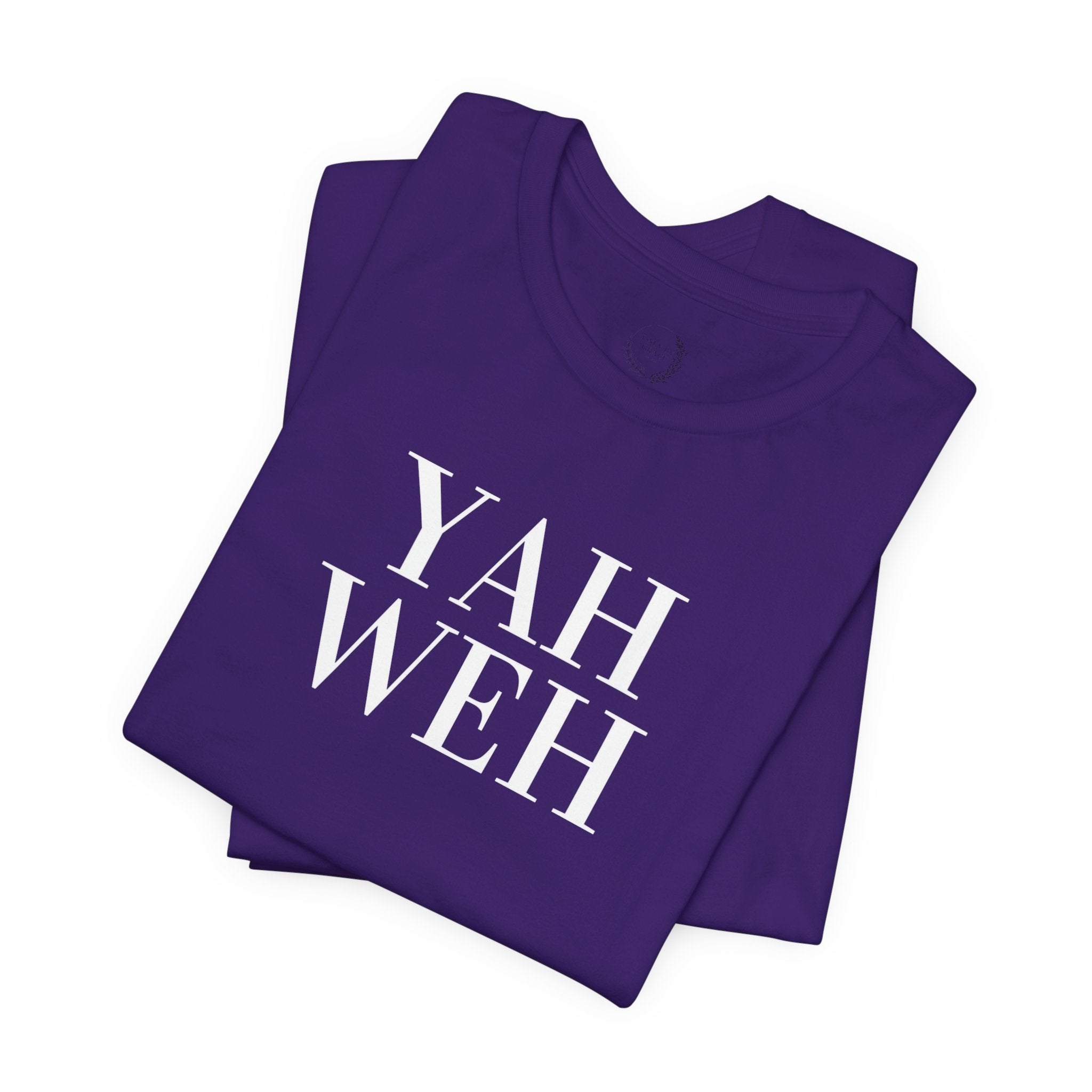 Yahweh Scripture T-Shirt | Minimal Faith Typography Tee