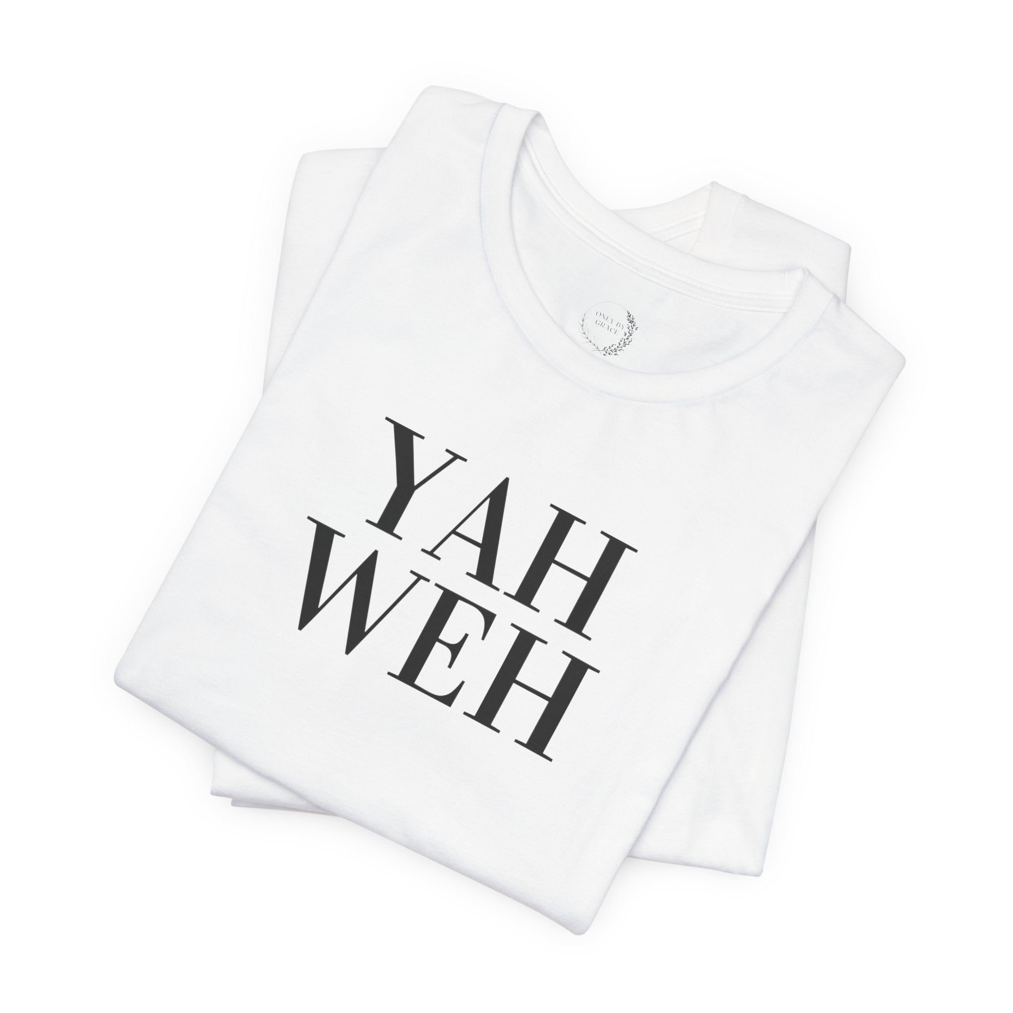 Yahweh Scripture T-Shirt | Minimal Faith Typography Tee