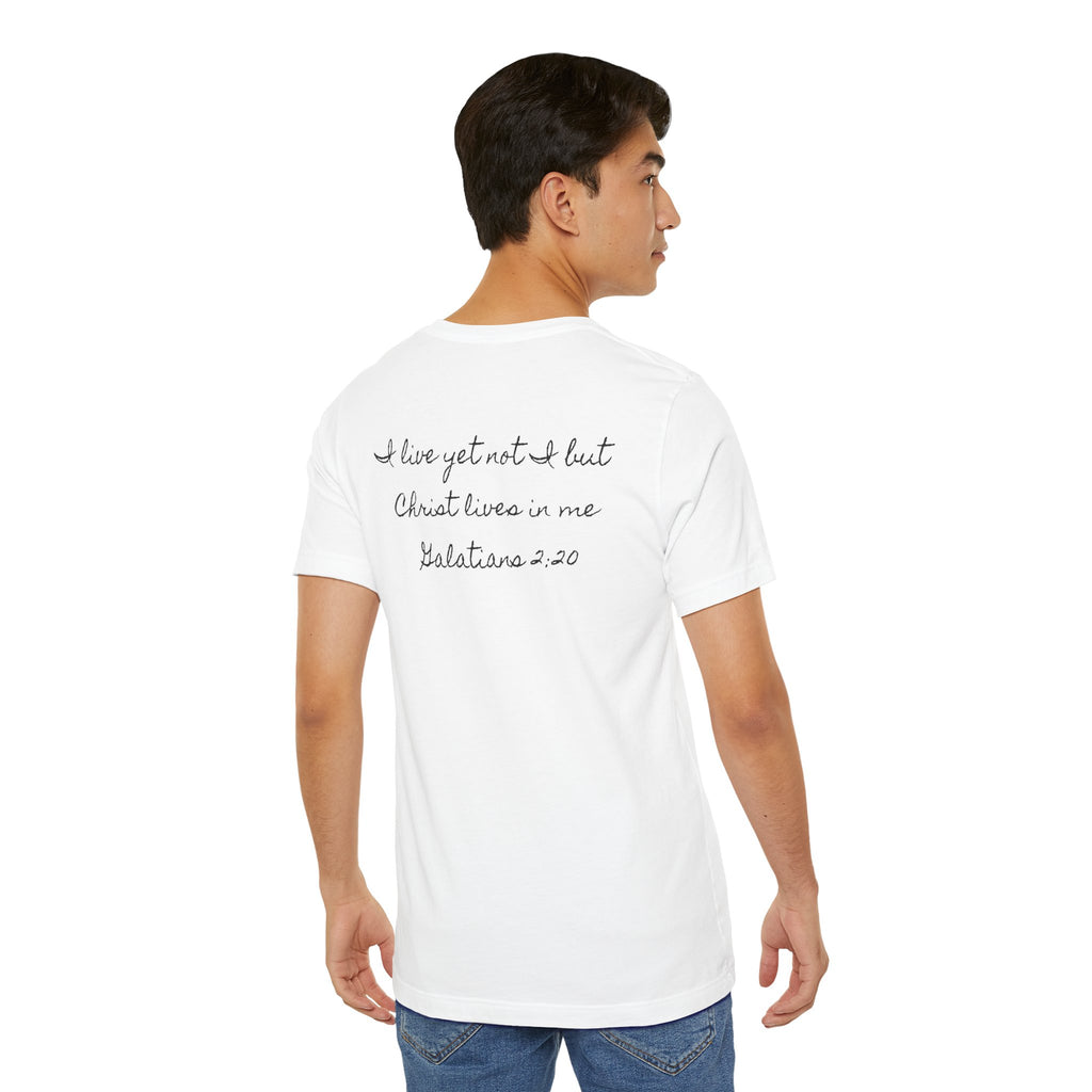 Jesus + Me No Plan B T-Shirt | Christian Cross Scripture Tee