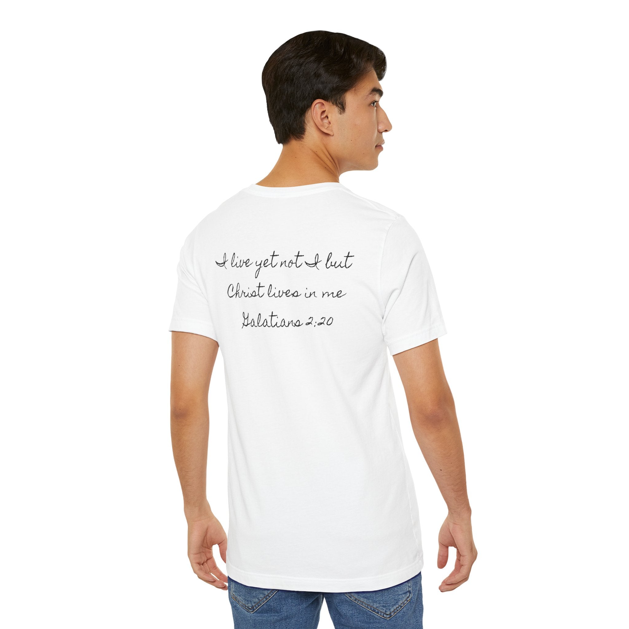 Jesus + Me No Plan B T-Shirt | Christian Cross Scripture Tee