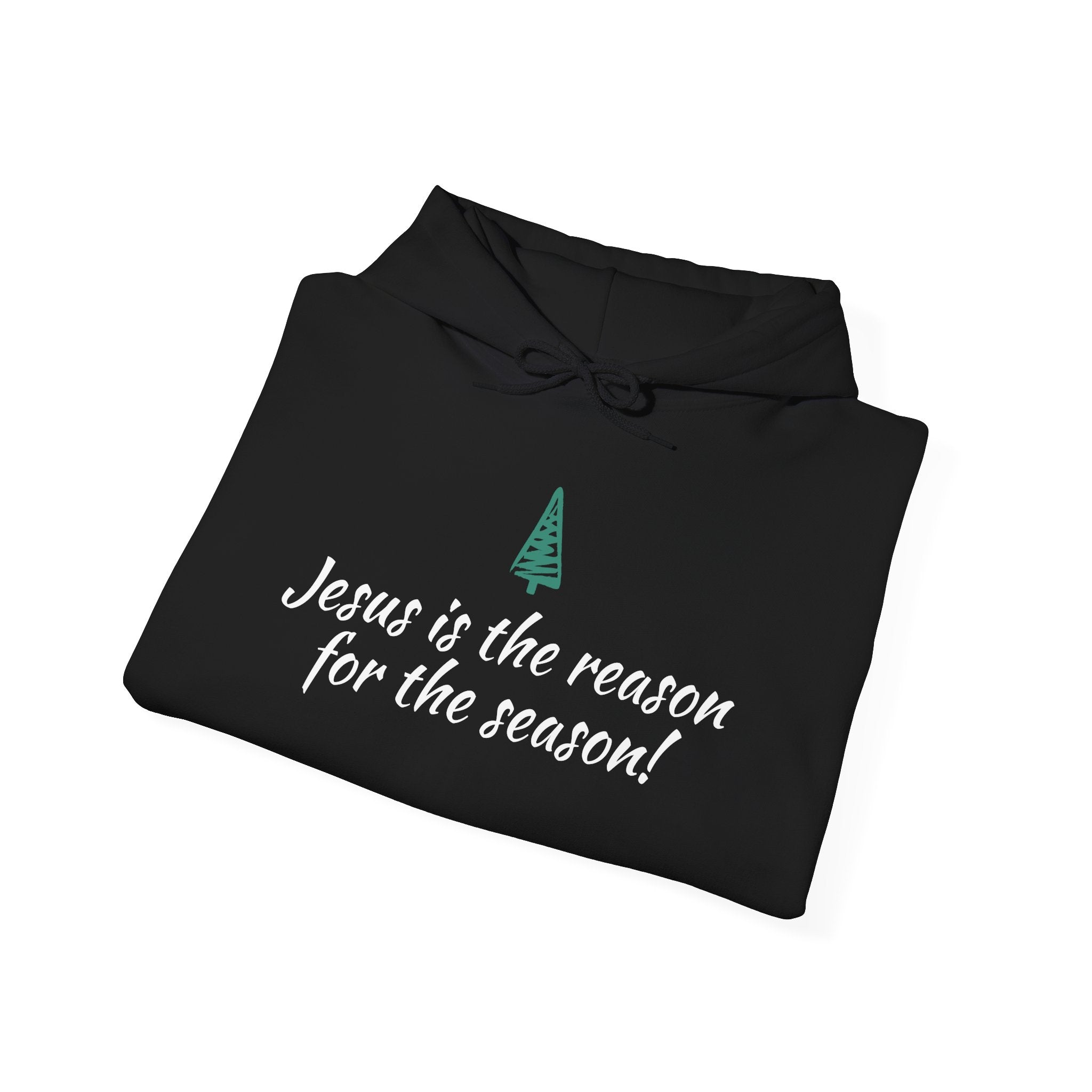 Jesus Is the Reason for the Season Hoodie — Christian Christmas Pullover