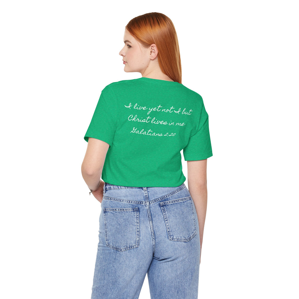 Jesus + Me No Plan B T-Shirt | Christian Cross Scripture Tee