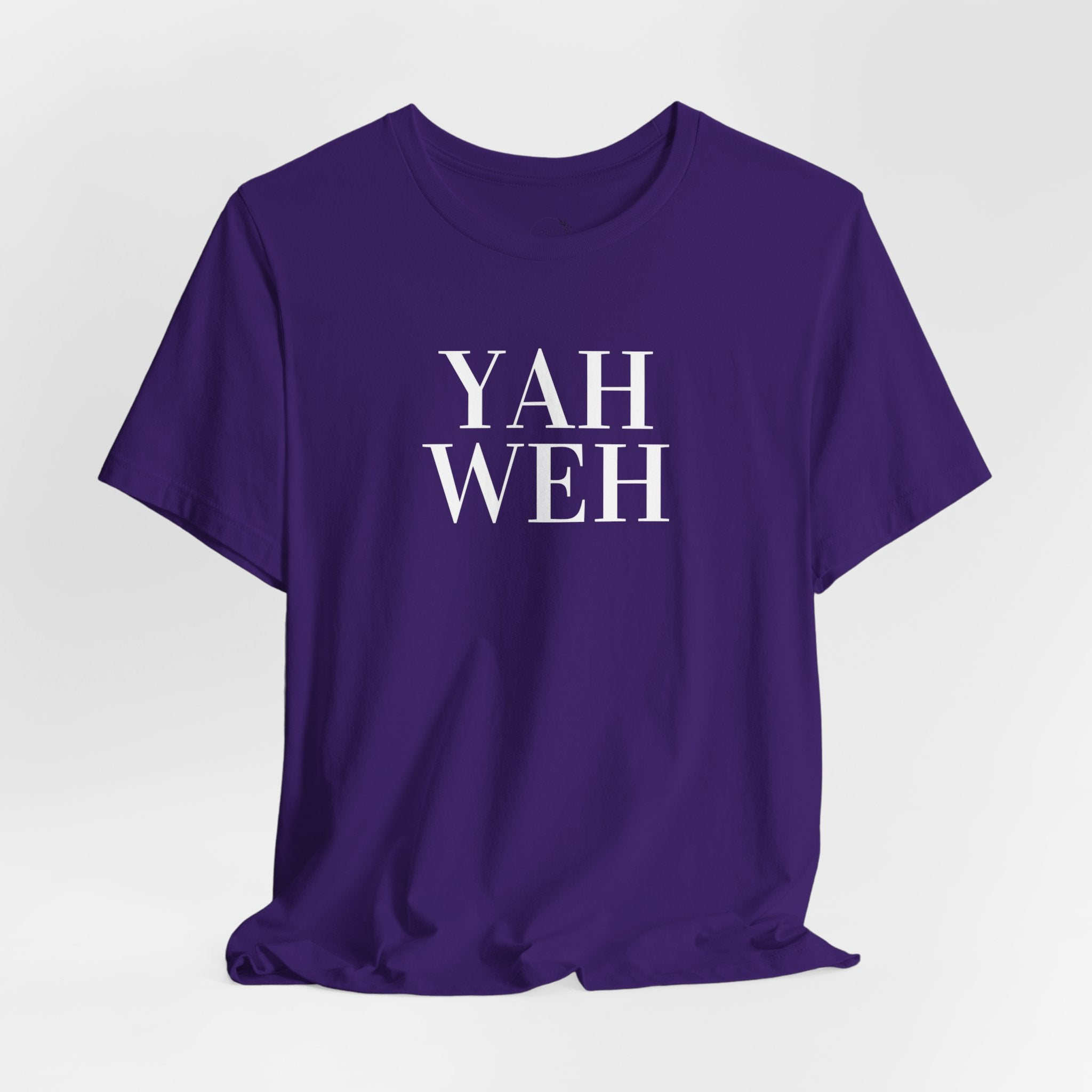 Yahweh Scripture T-Shirt | Minimal Faith Typography Tee