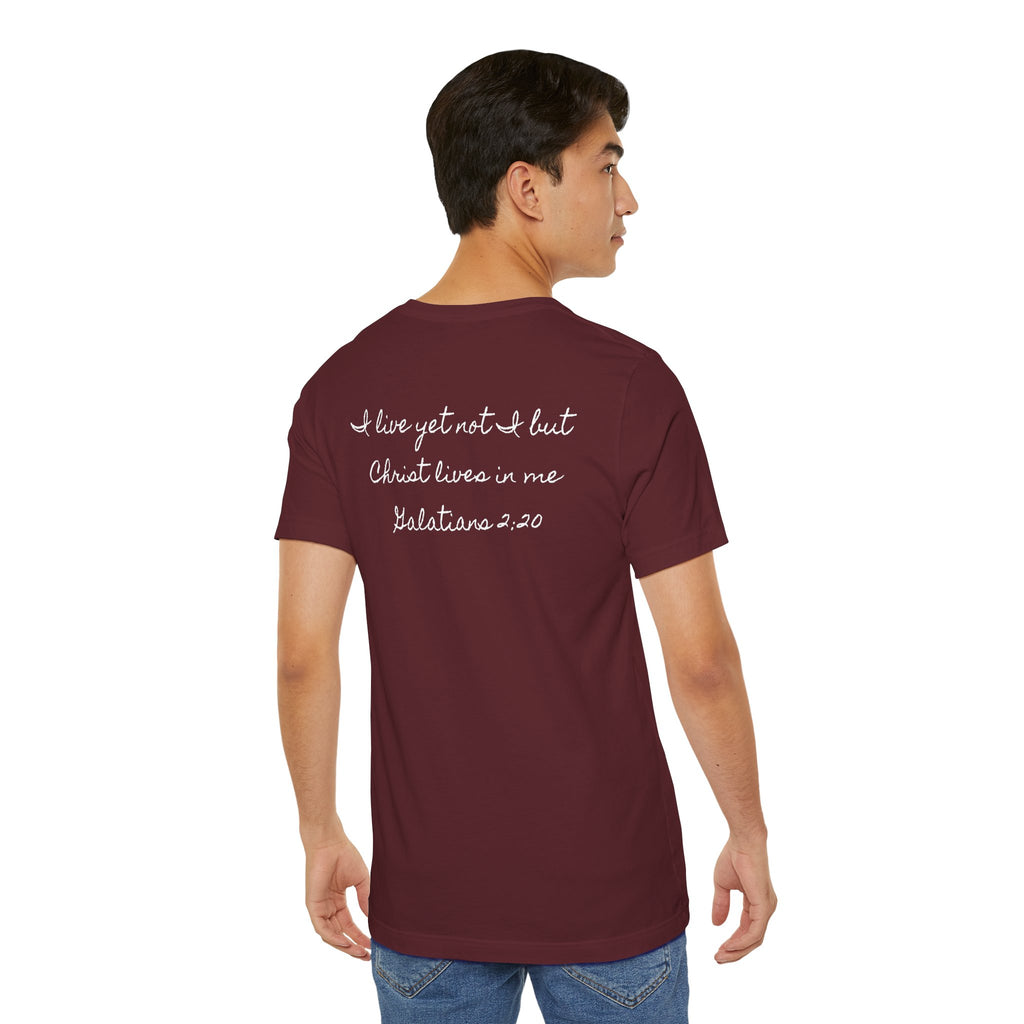 Jesus + Me No Plan B T-Shirt | Christian Cross Scripture Tee