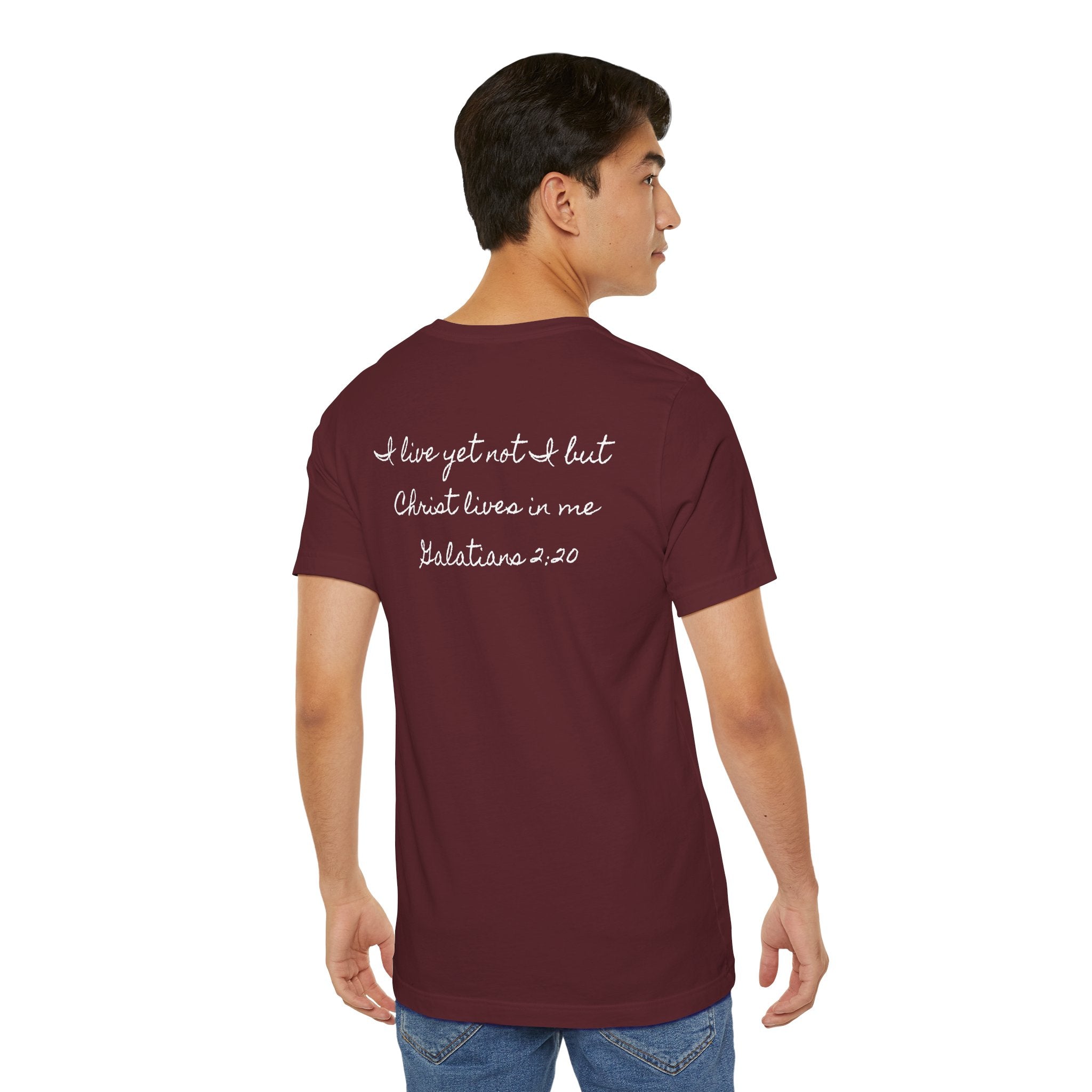 Jesus + Me No Plan B T-Shirt | Christian Cross Scripture Tee