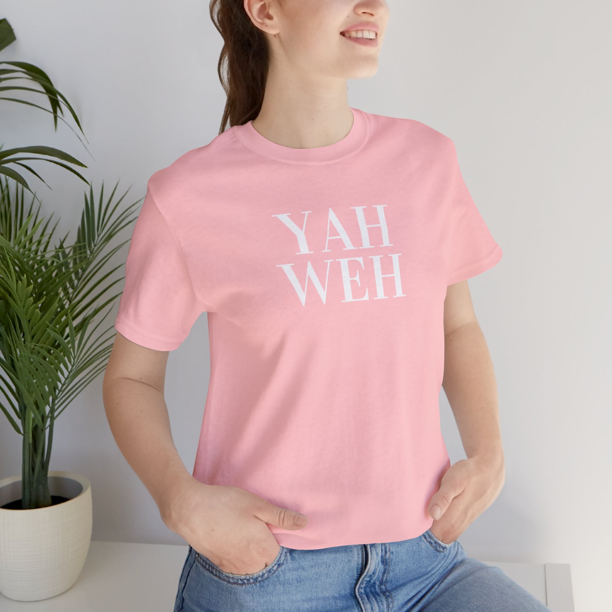 Yahweh Scripture T-Shirt | Minimal Faith Typography Tee