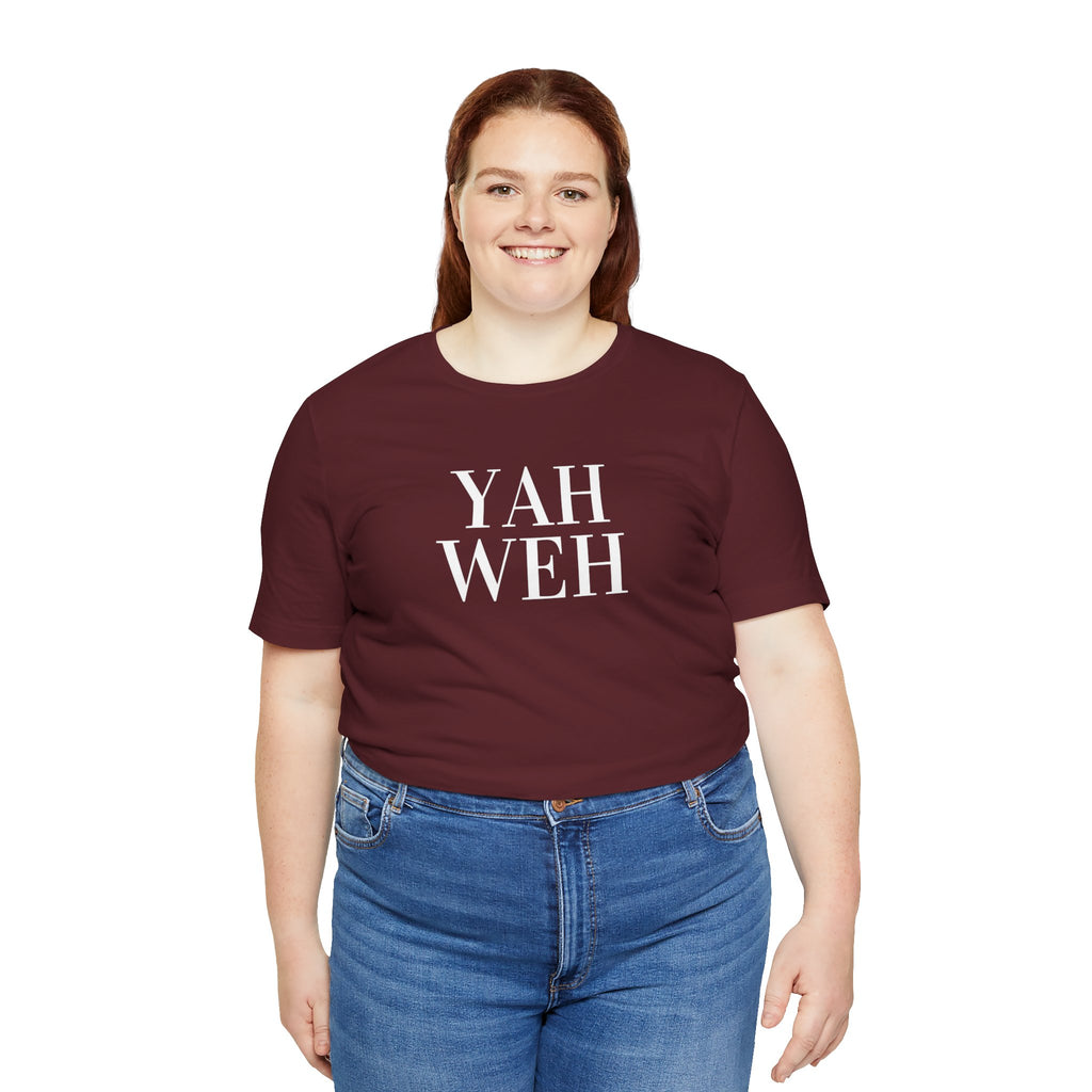 Yahweh Scripture T-Shirt | Minimal Faith Typography Tee