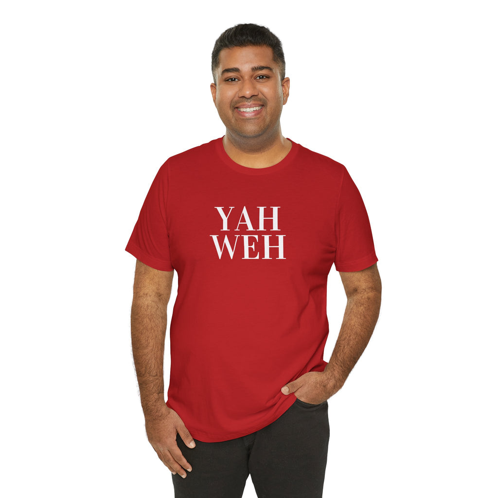 Yahweh Scripture T-Shirt | Minimal Faith Typography Tee