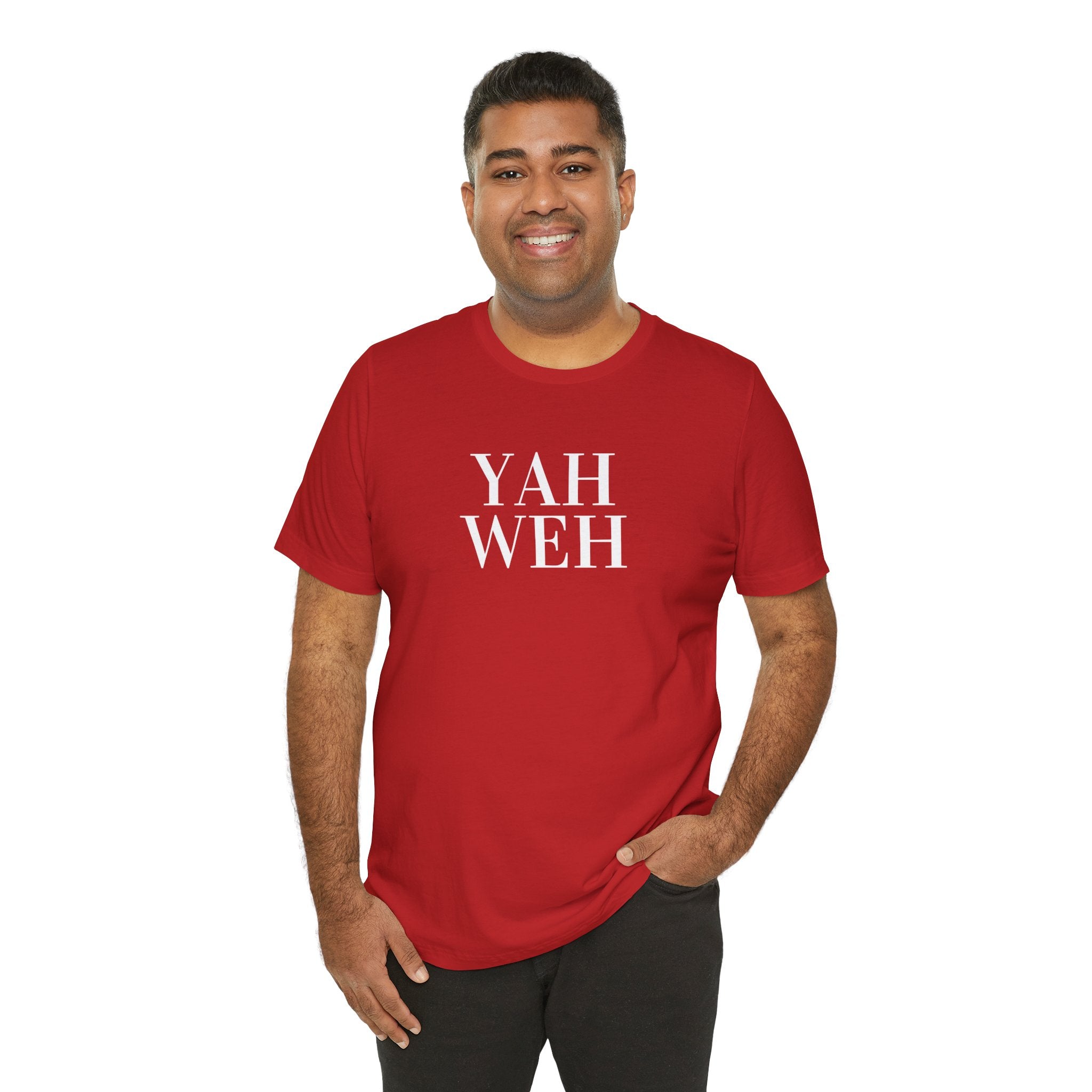 Yahweh Scripture T-Shirt | Minimal Faith Typography Tee