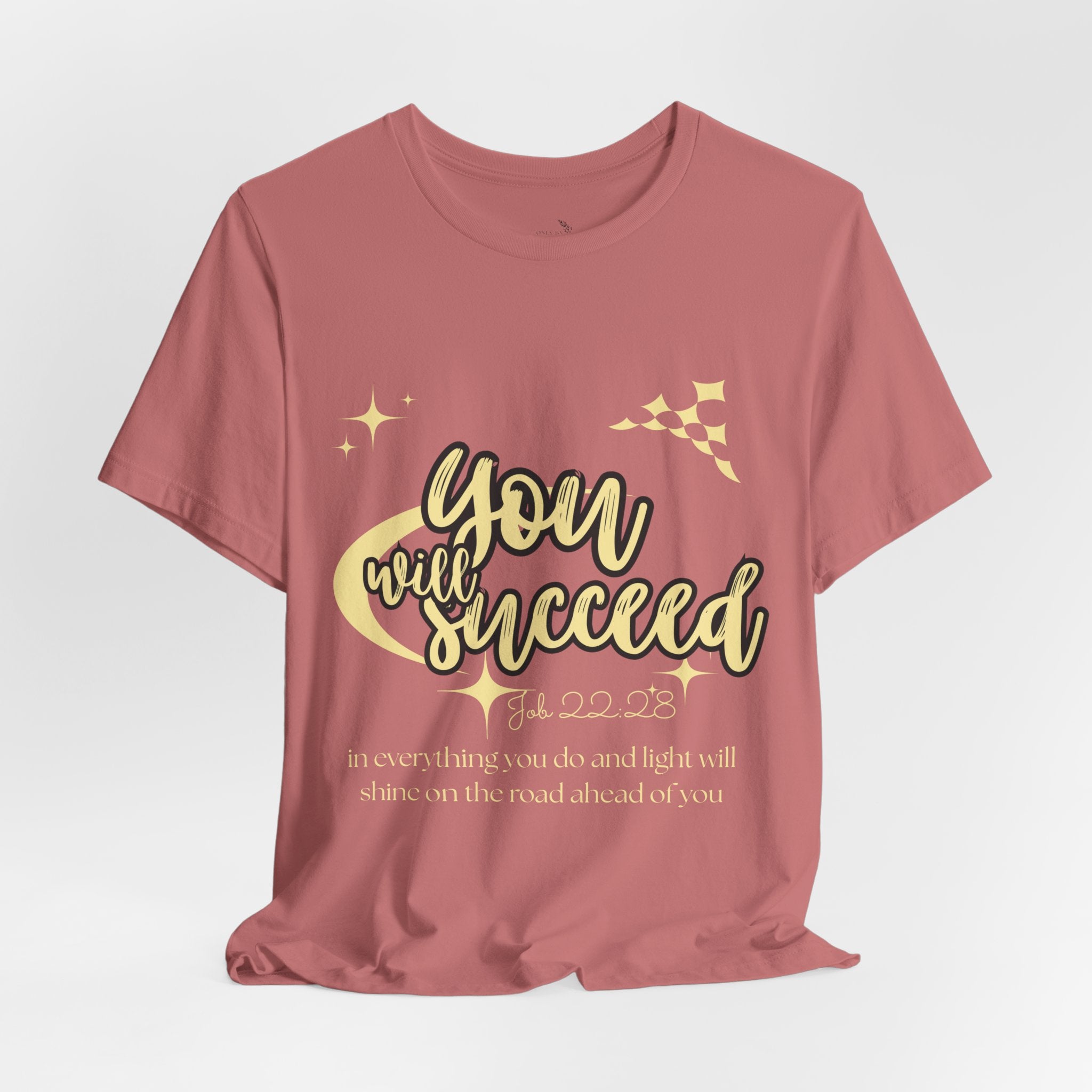 You Will Succeed Tee — Inspirational Christian Graphic T-Shirt (Acts 23:28)