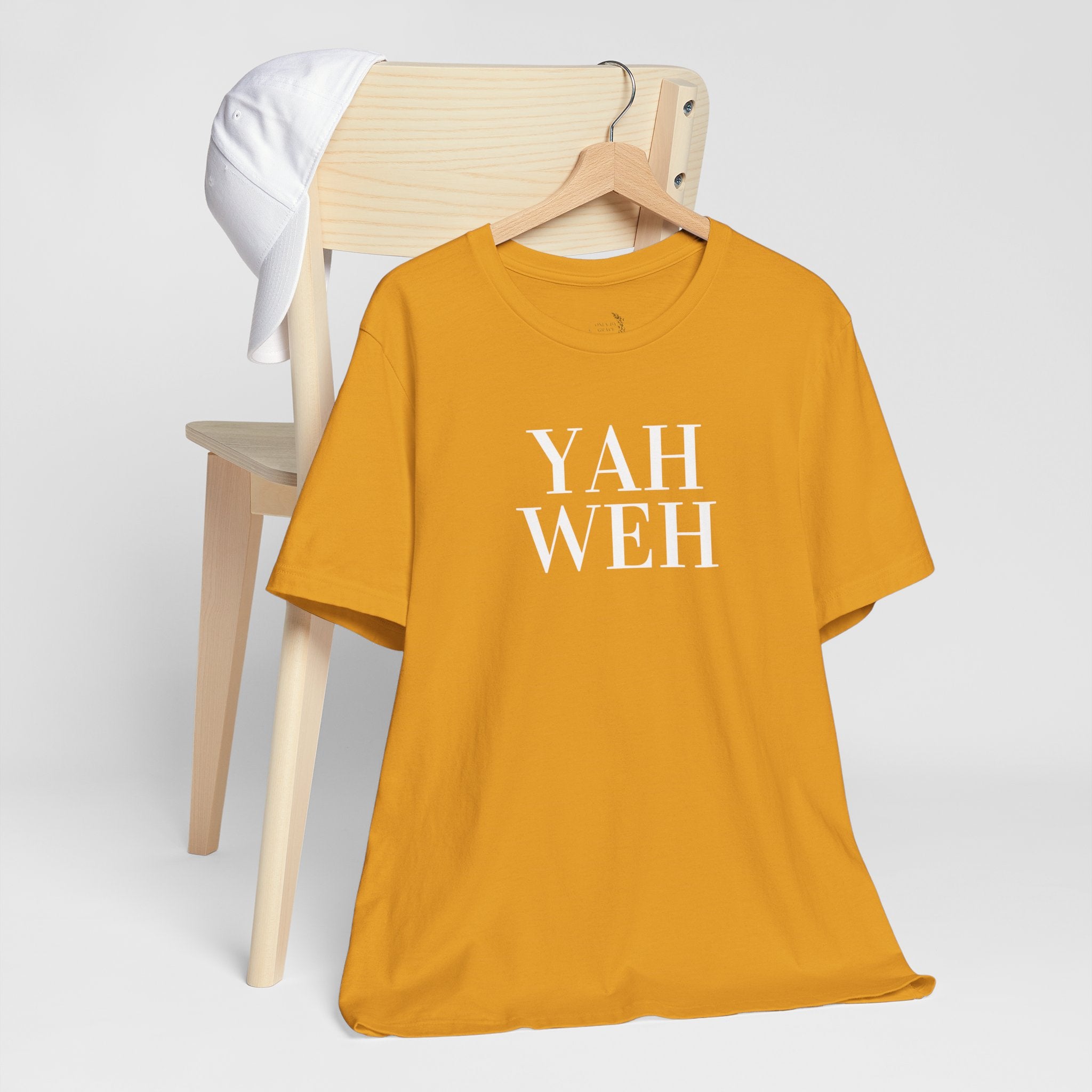 Yahweh Scripture T-Shirt | Minimal Faith Typography Tee