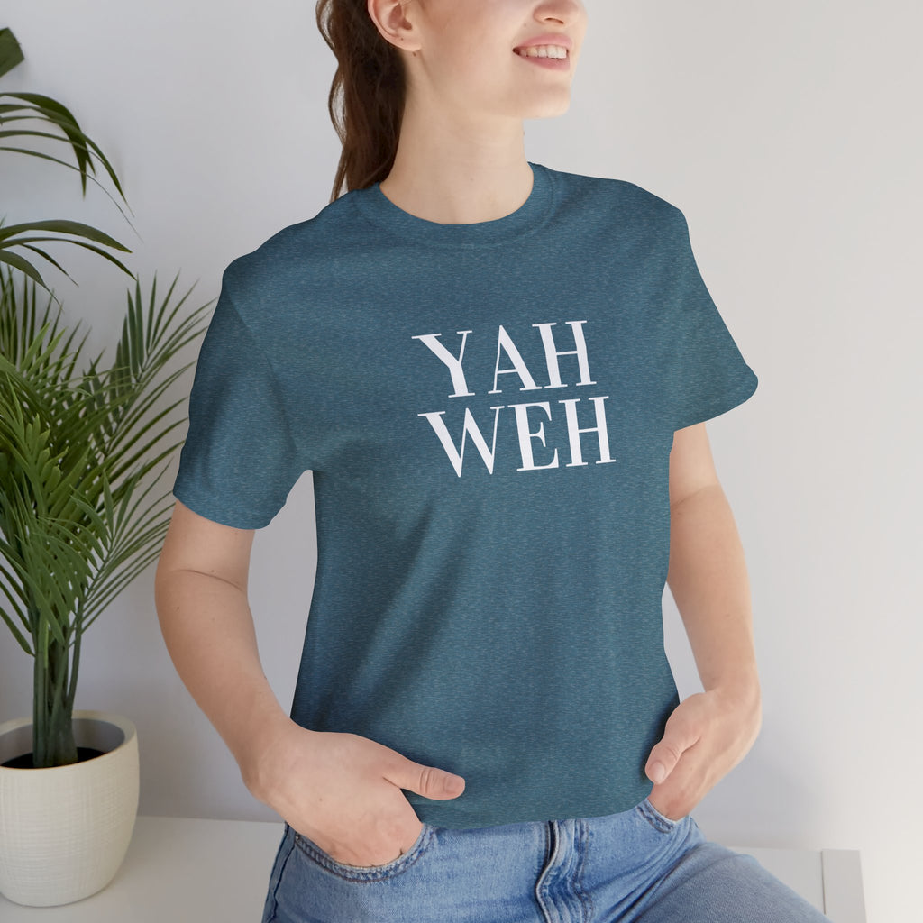 Yahweh Scripture T-Shirt | Minimal Faith Typography Tee