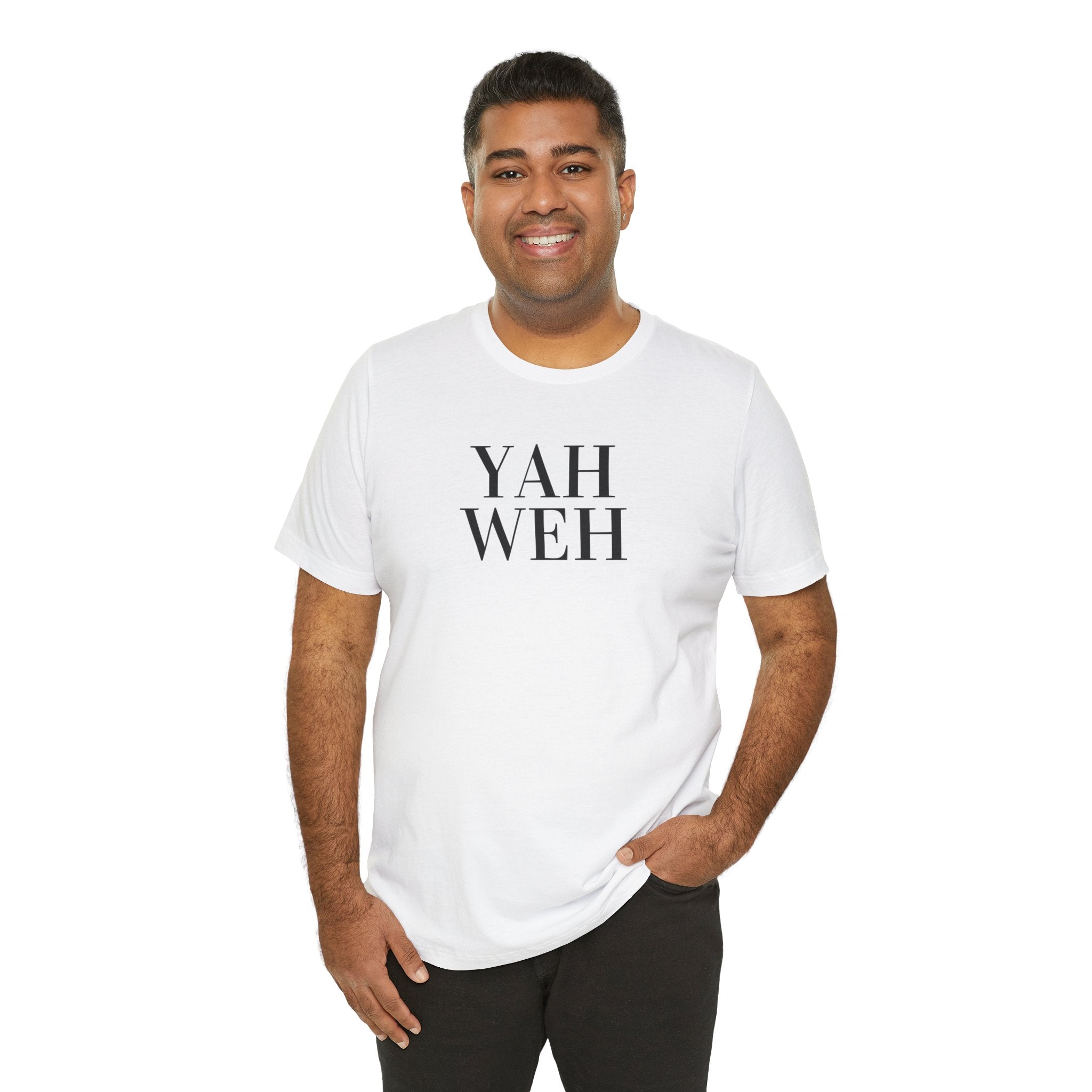 Yahweh Scripture T-Shirt | Minimal Faith Typography Tee