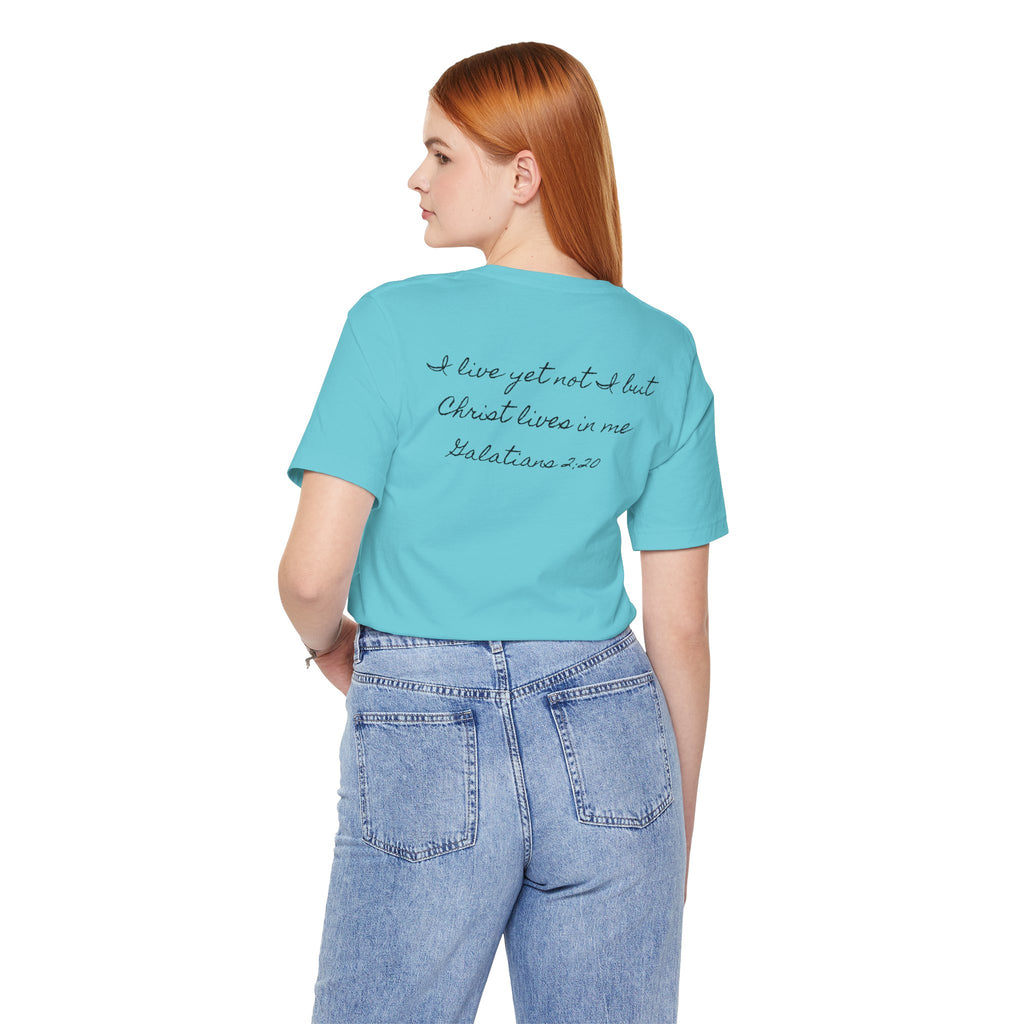 Jesus + Me No Plan B T-Shirt | Christian Cross Scripture Tee
