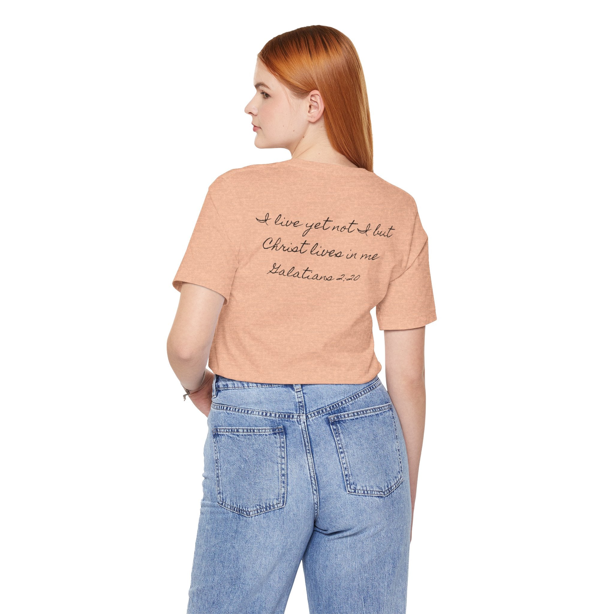 Jesus + Me No Plan B T-Shirt | Christian Cross Scripture Tee