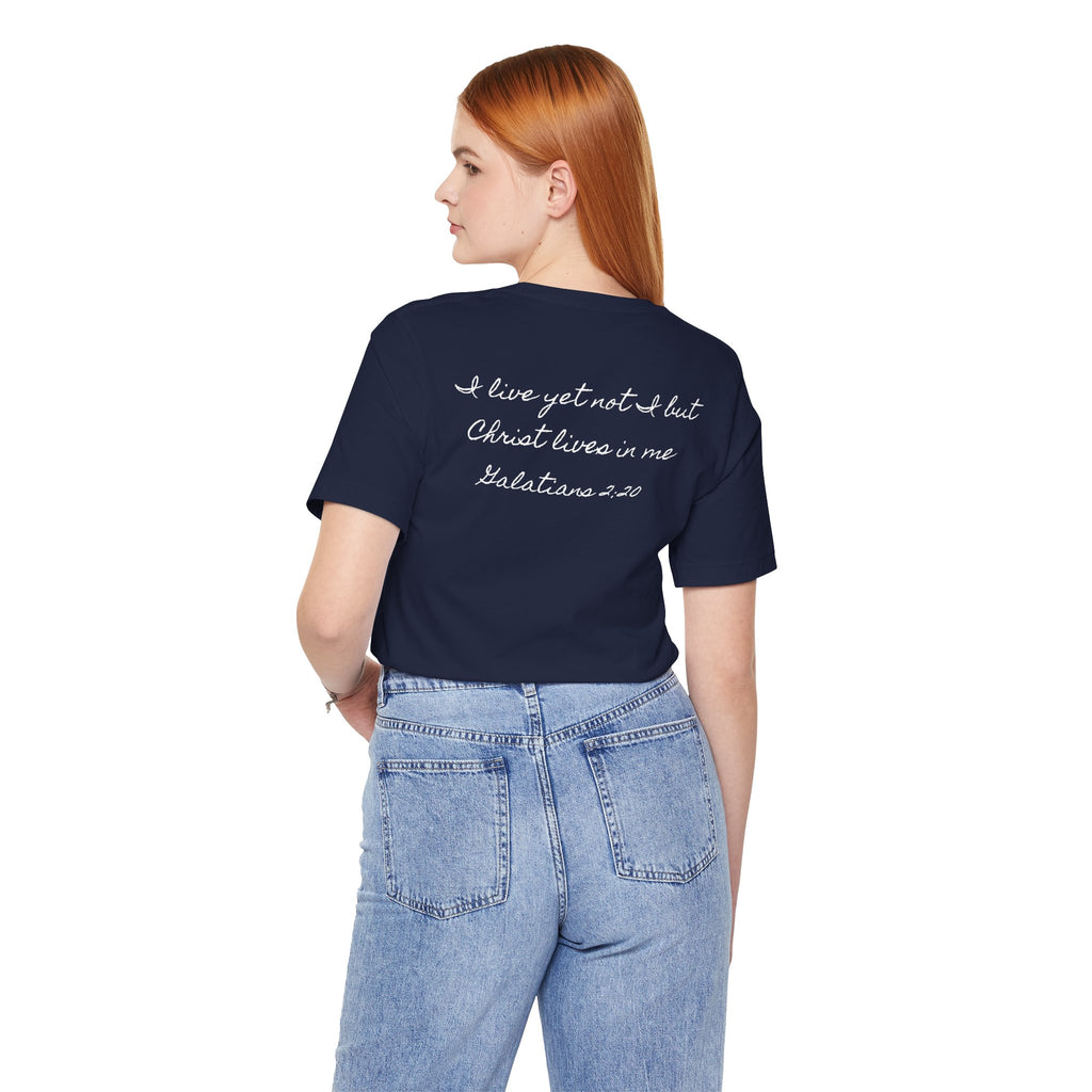 Jesus + Me No Plan B T-Shirt | Christian Cross Scripture Tee