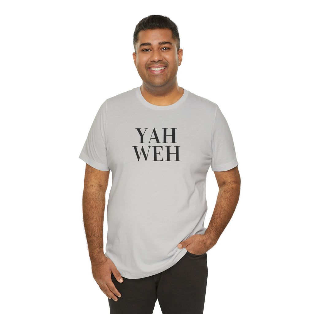 Yahweh Scripture T-Shirt | Minimal Faith Typography Tee