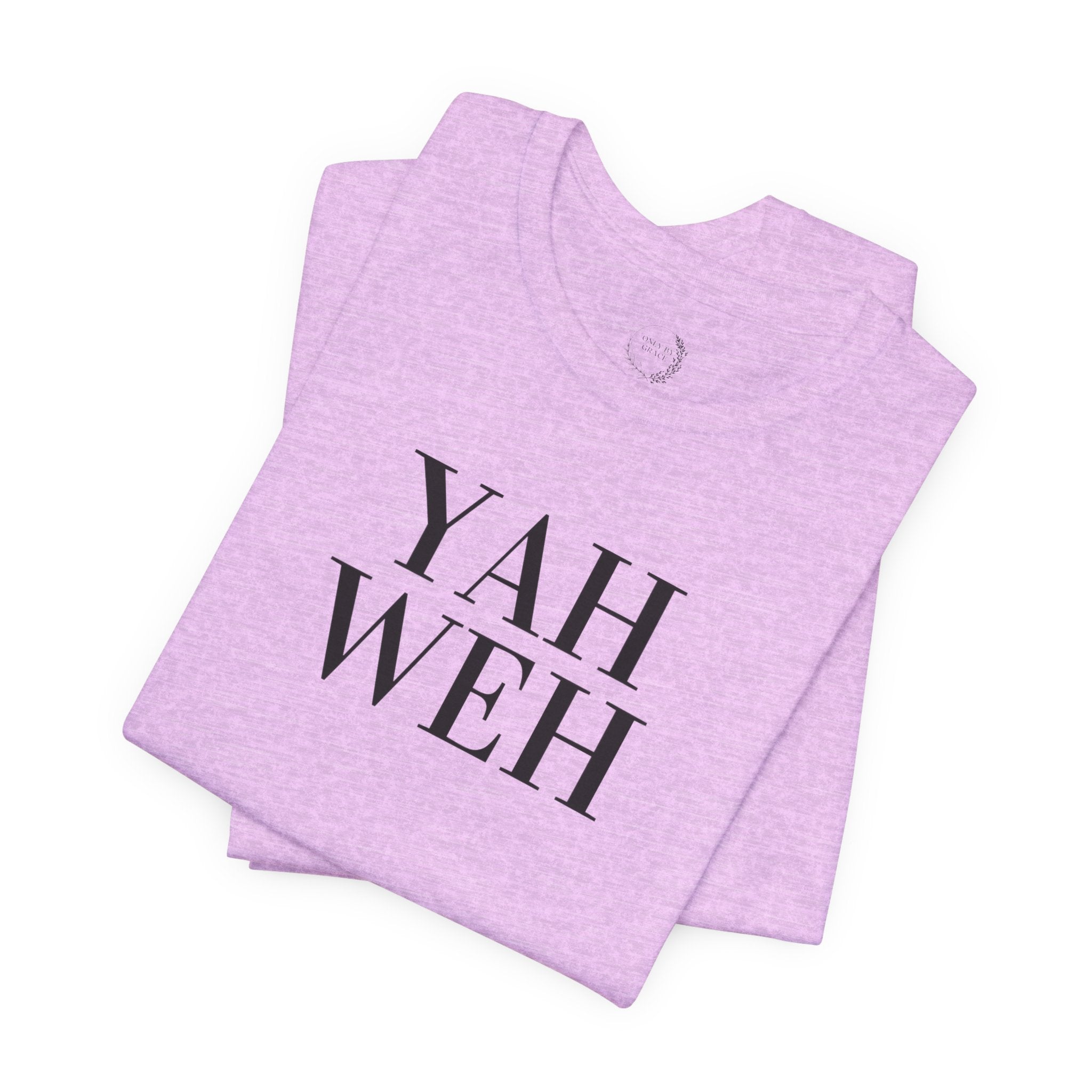 Yahweh Scripture T-Shirt | Minimal Faith Typography Tee