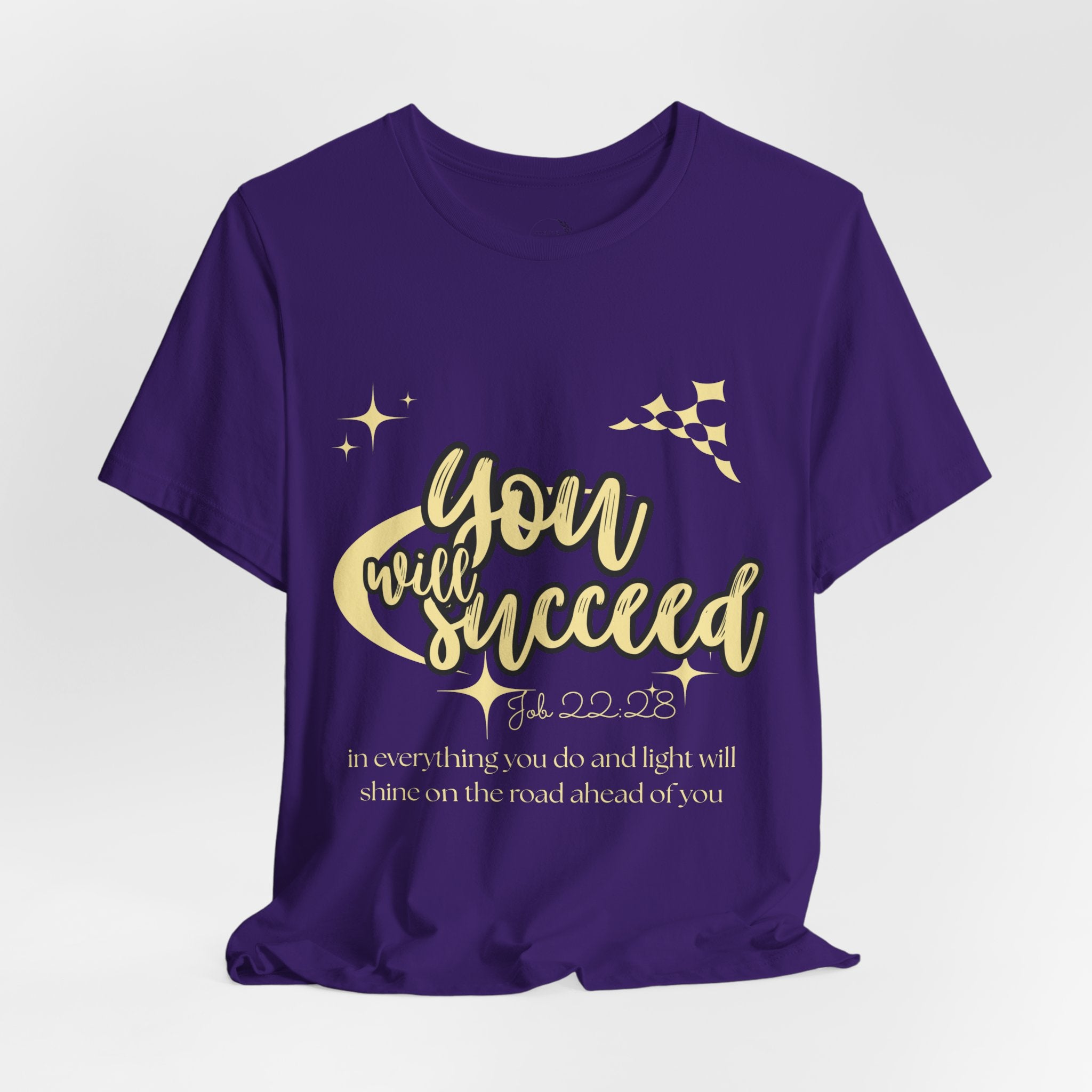 You Will Succeed Tee — Inspirational Christian Graphic T-Shirt (Acts 23:28)