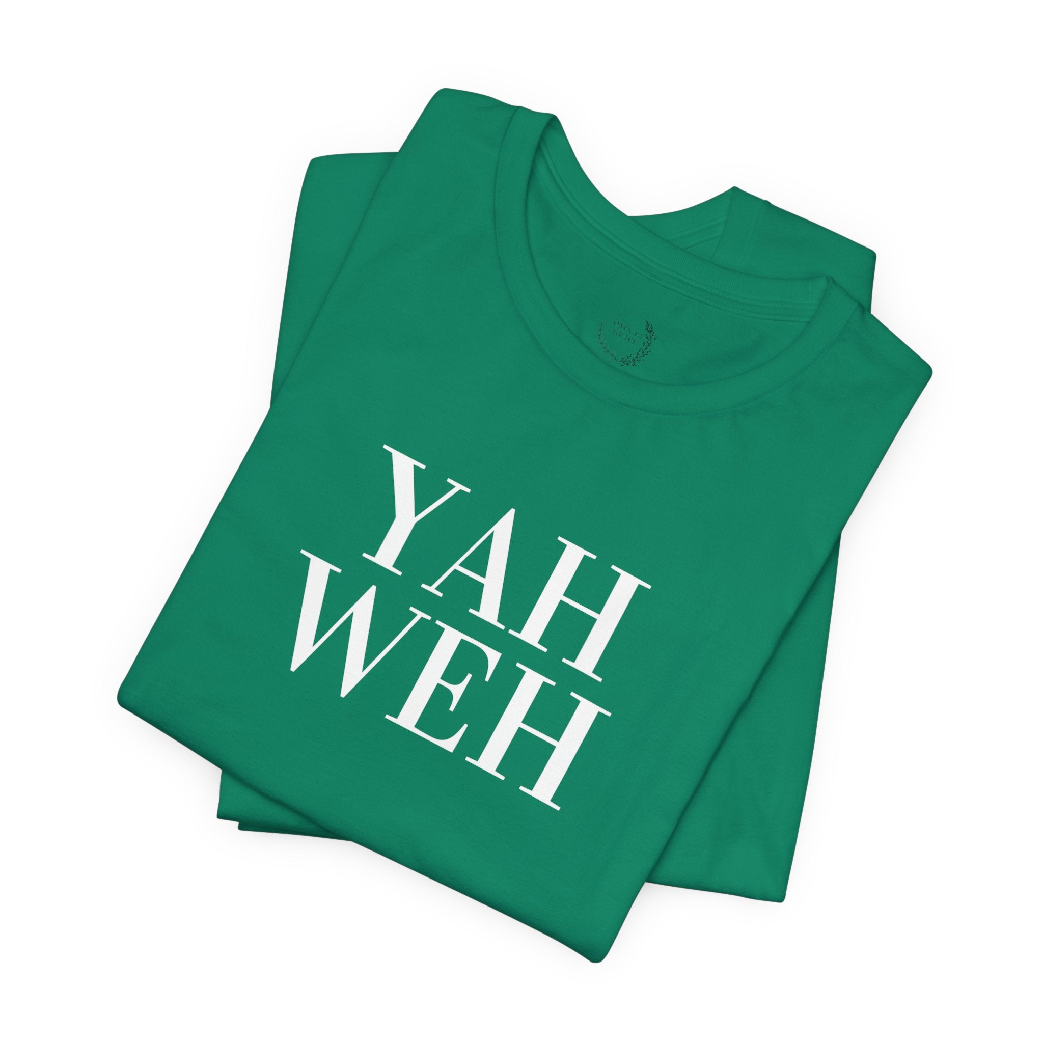 Yahweh Scripture T-Shirt | Minimal Faith Typography Tee