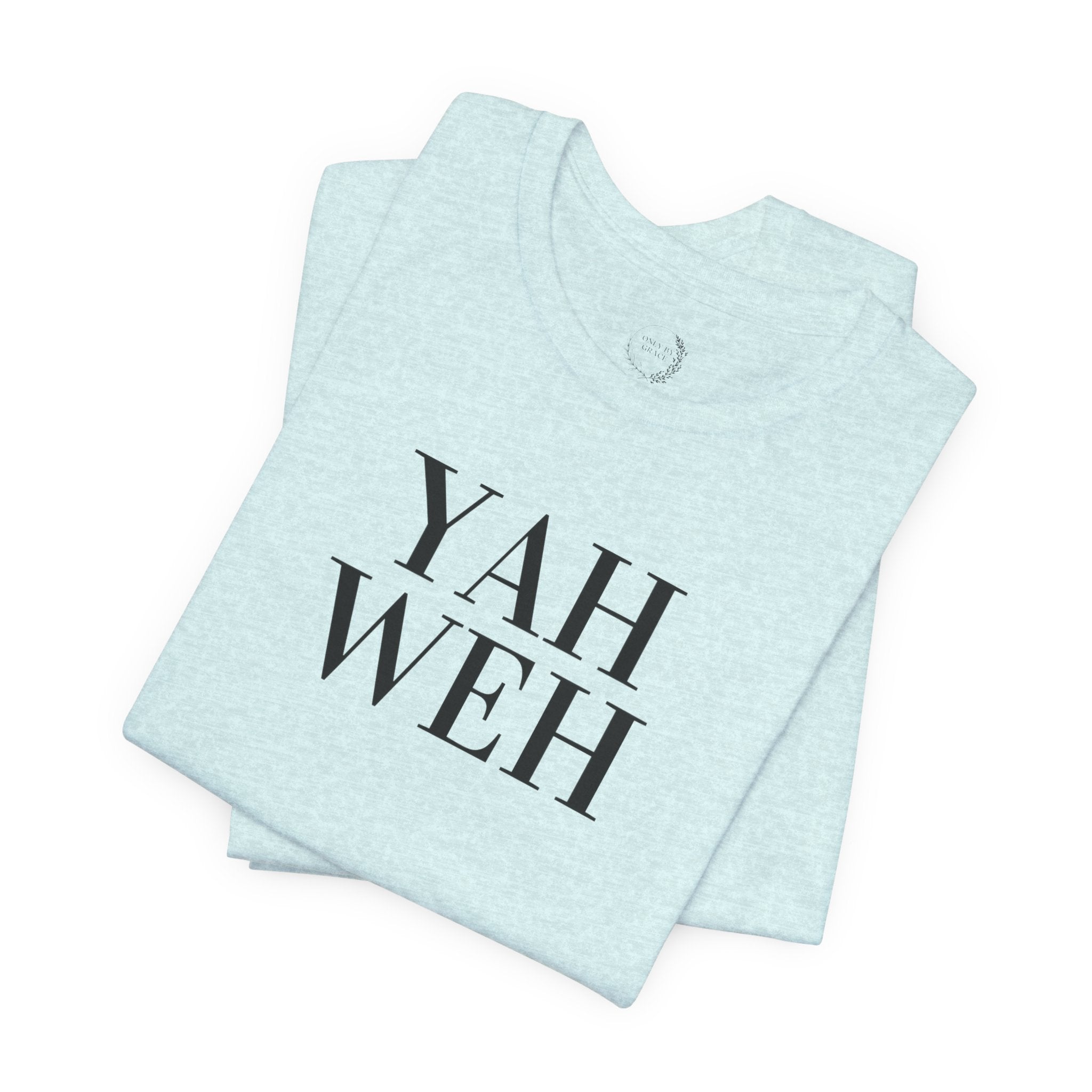 Yahweh Scripture T-Shirt | Minimal Faith Typography Tee