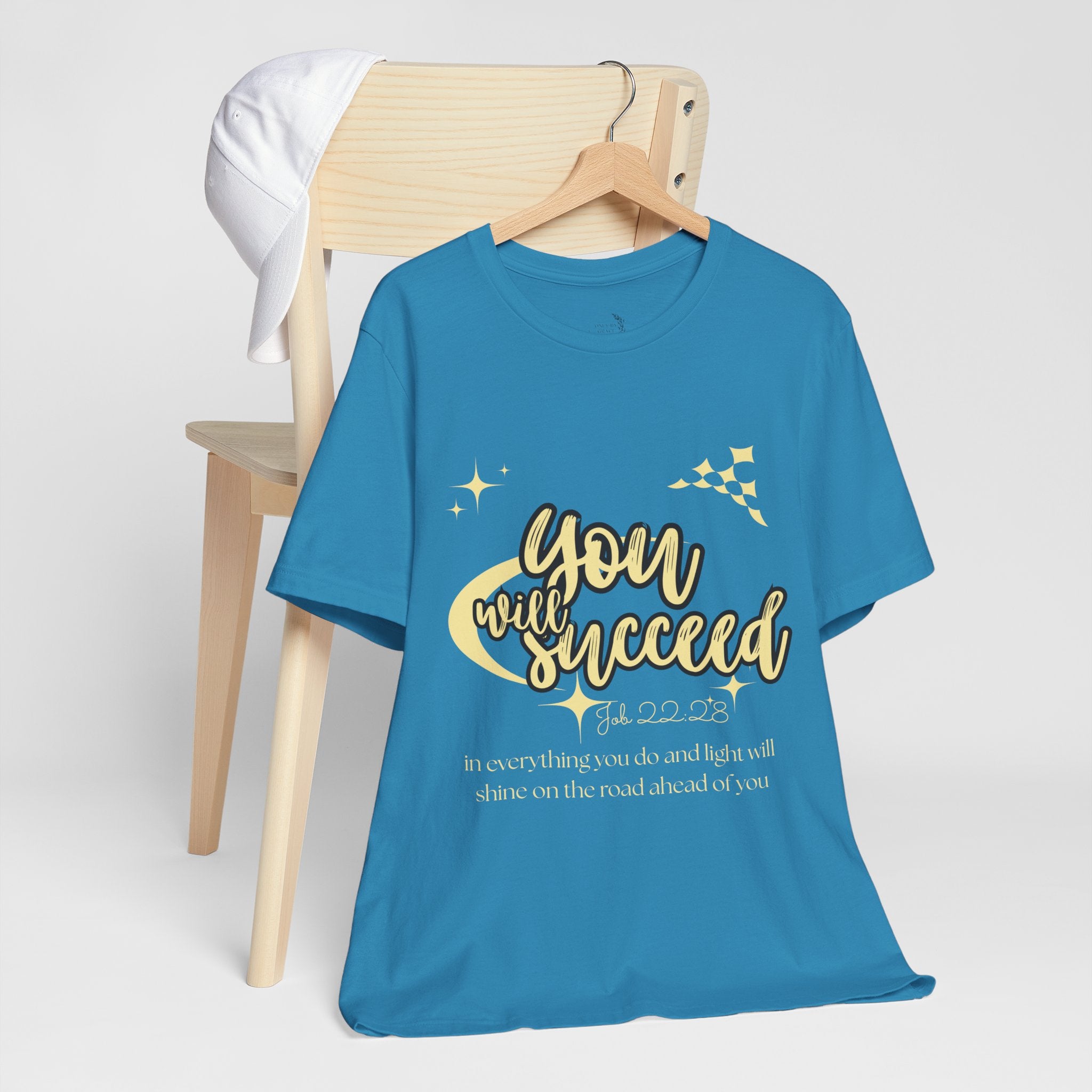 You Will Succeed Tee — Inspirational Christian Graphic T-Shirt (Acts 23:28)