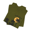 Psalm 92:12 Palm Tree Tee — "The Righteous Shall Flourish Like the Palm Tree" Christian T-Shirt