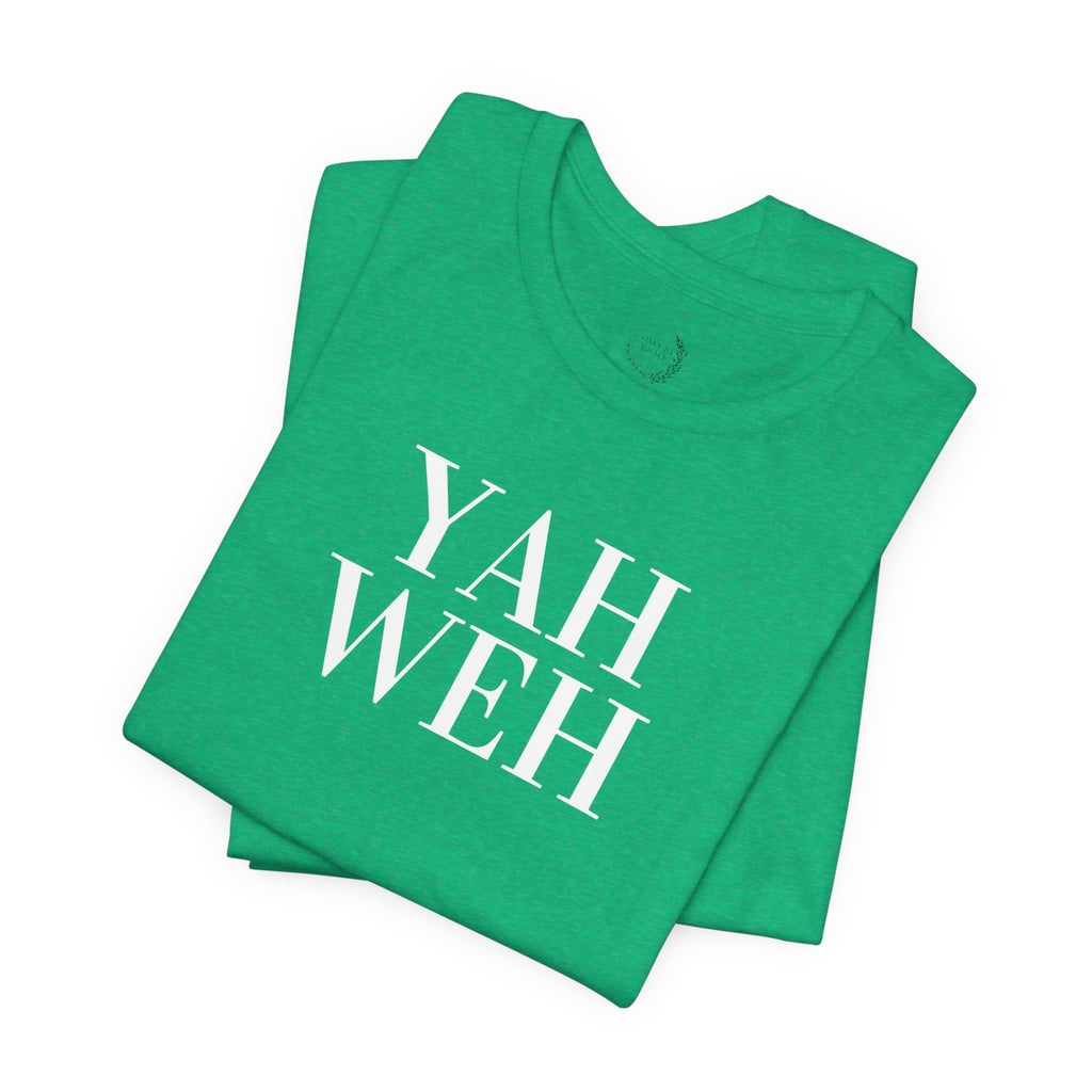 Yahweh Scripture T-Shirt | Minimal Faith Typography Tee