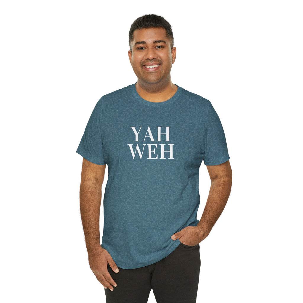 Yahweh Scripture T-Shirt | Minimal Faith Typography Tee
