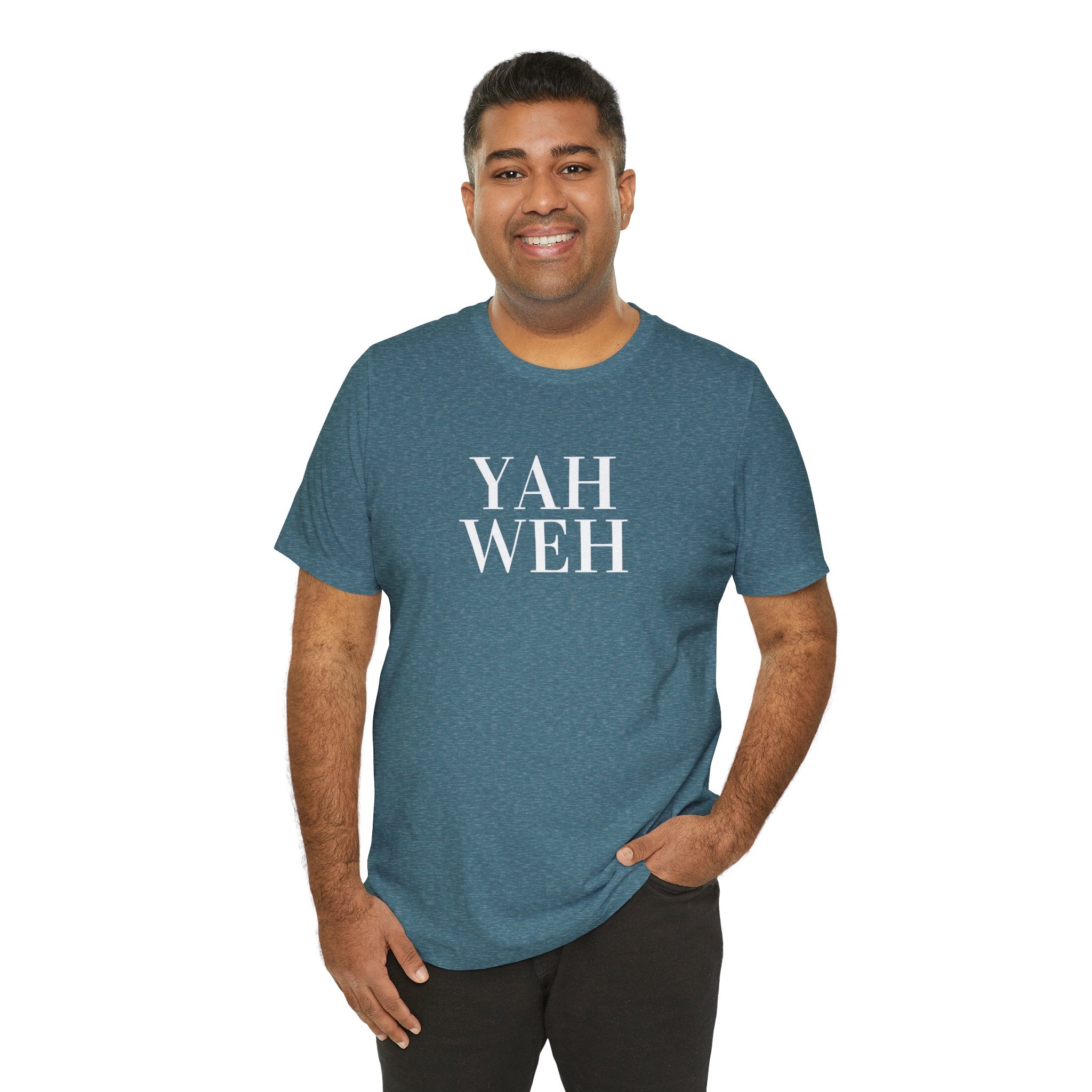 Yahweh Scripture T-Shirt | Minimal Faith Typography Tee