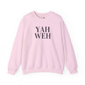 YAHWEH Minimalist Typography Sweatshirt | Religious Faith Crewneck