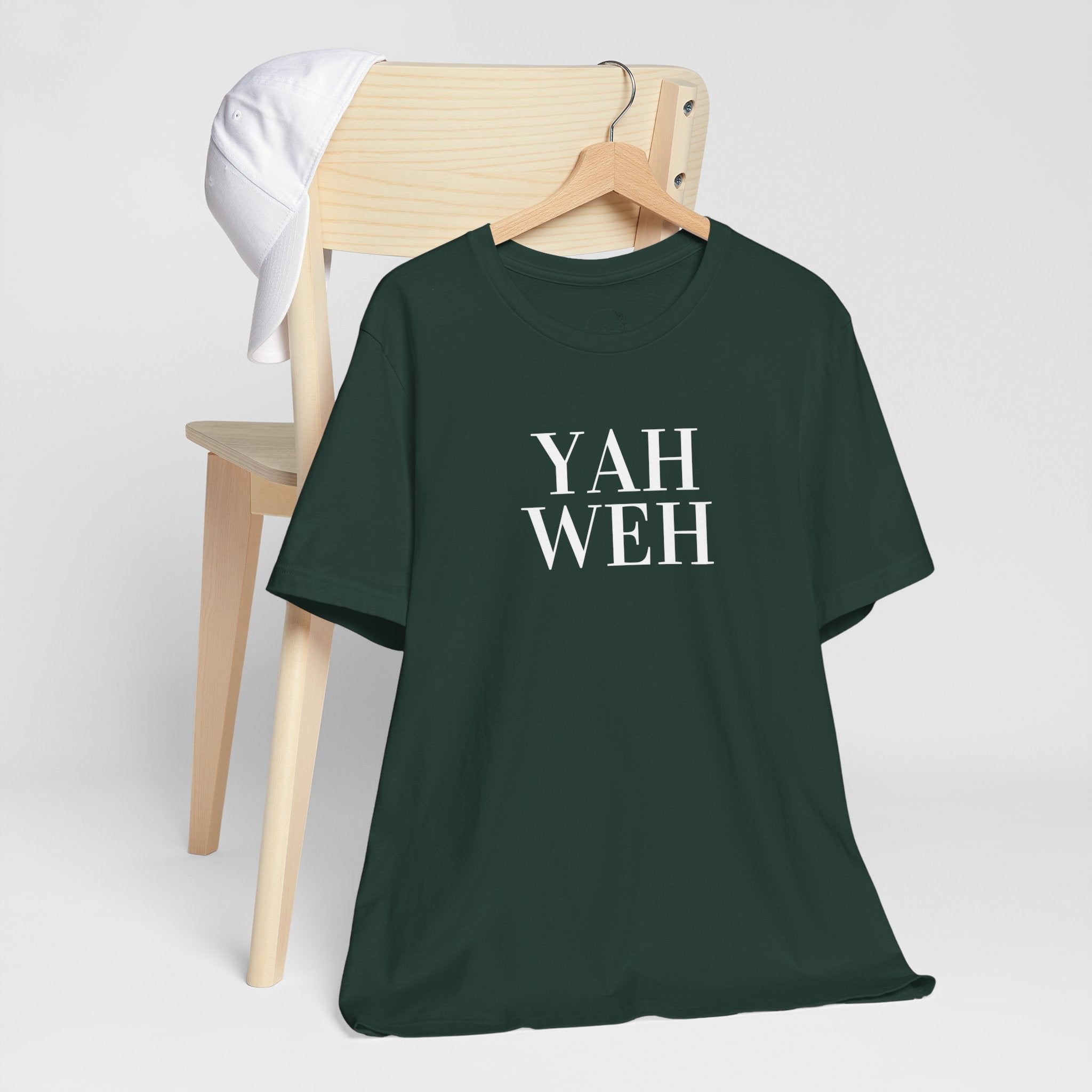 Yahweh Scripture T-Shirt | Minimal Faith Typography Tee