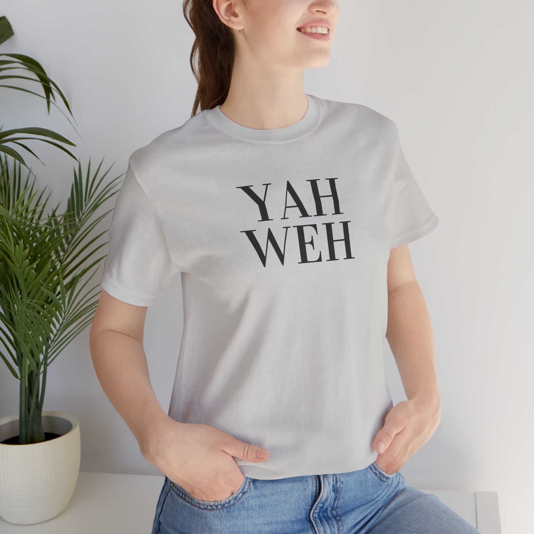 Yahweh Scripture T-Shirt | Minimal Faith Typography Tee
