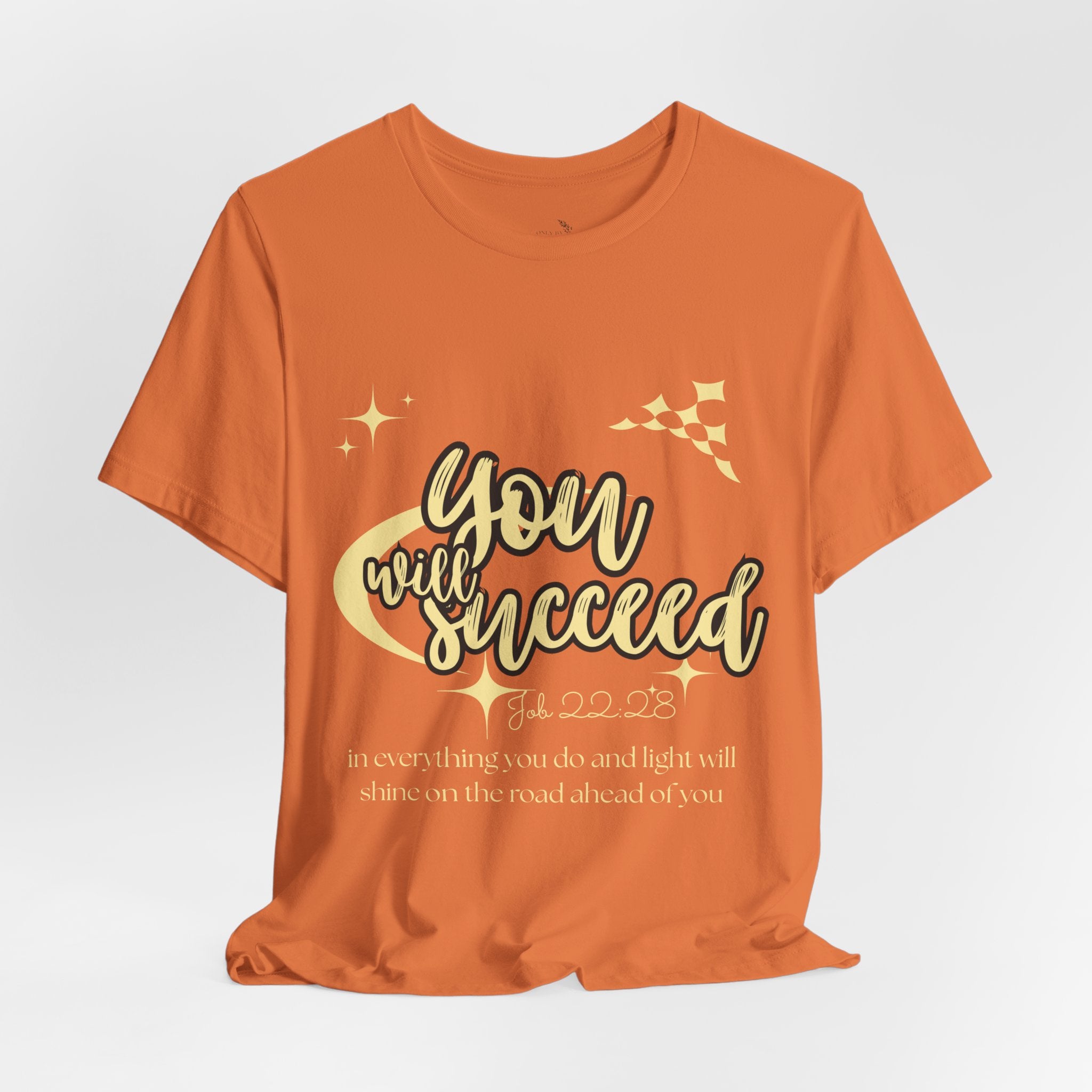 You Will Succeed Tee — Inspirational Christian Graphic T-Shirt (Acts 23:28)