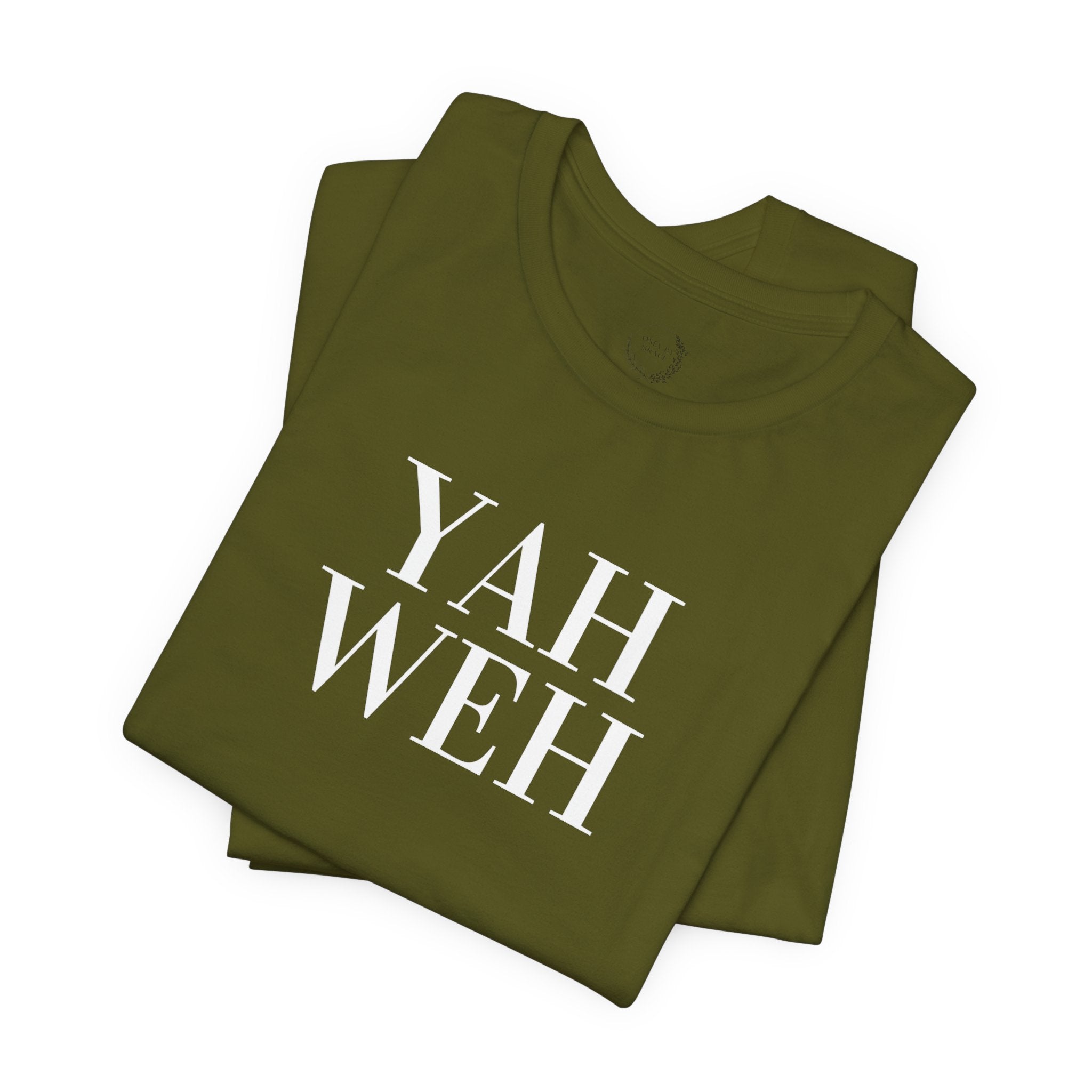 Yahweh Scripture T-Shirt | Minimal Faith Typography Tee