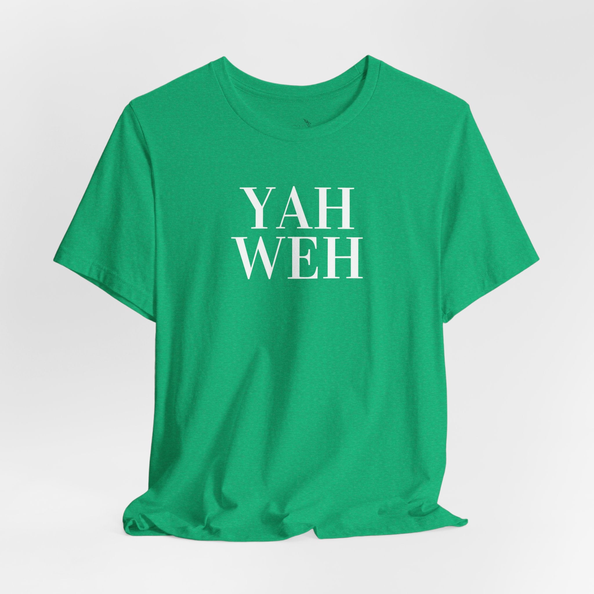 Yahweh Scripture T-Shirt | Minimal Faith Typography Tee