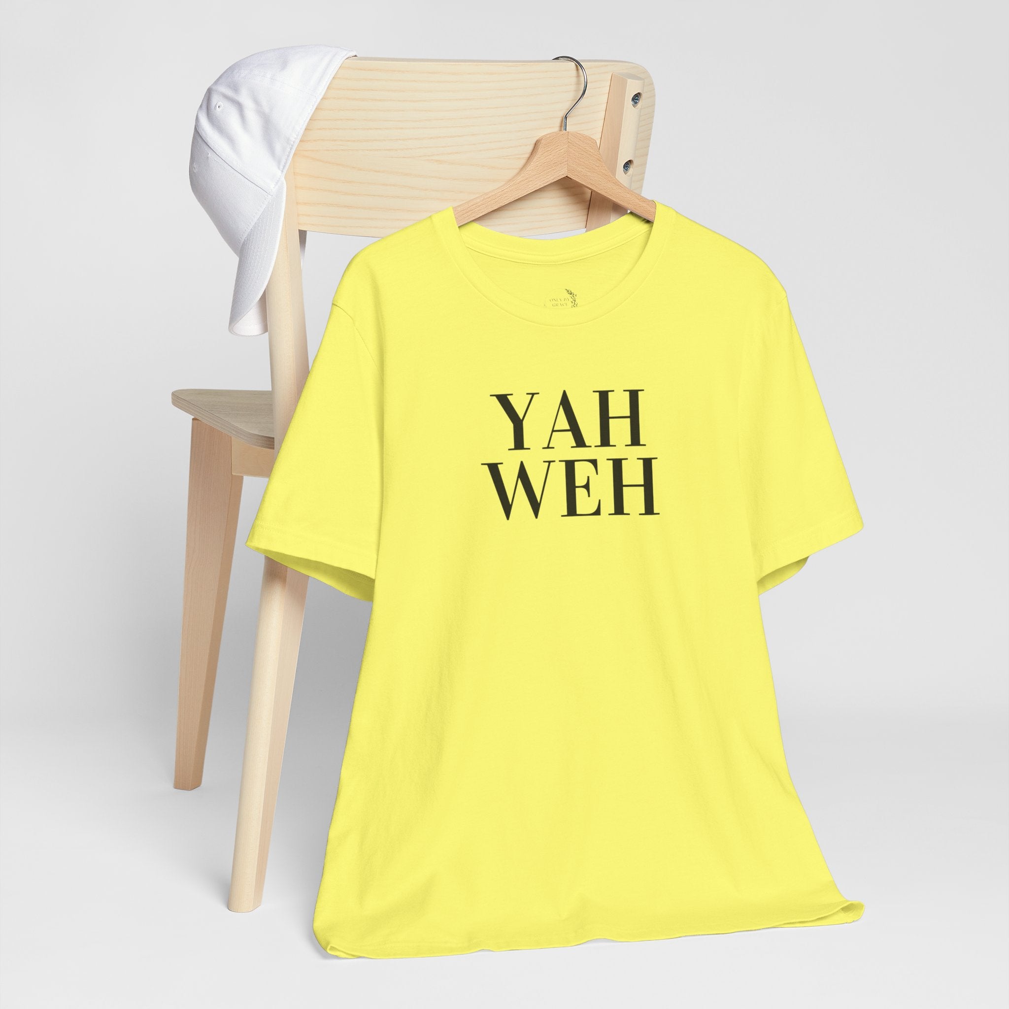 Yahweh Scripture T-Shirt | Minimal Faith Typography Tee