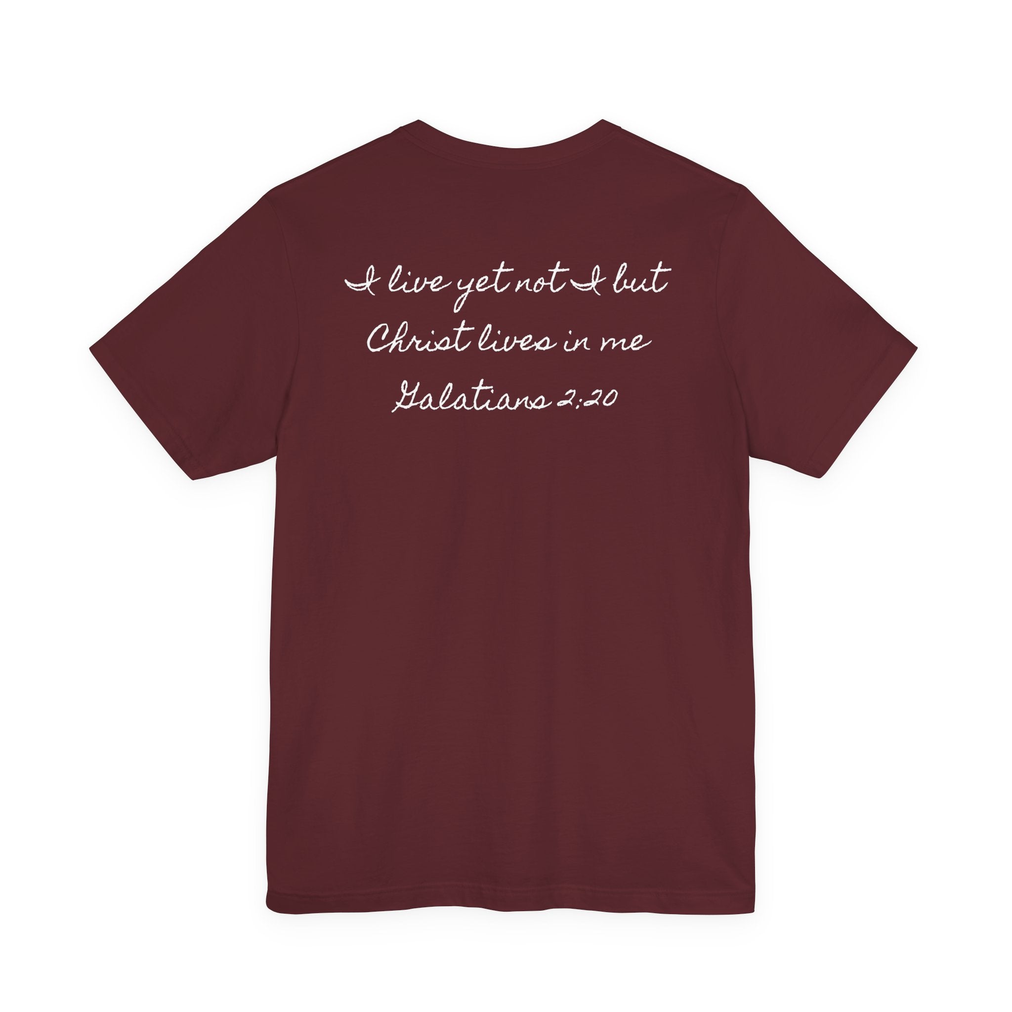 Jesus + Me No Plan B T-Shirt | Christian Cross Scripture Tee