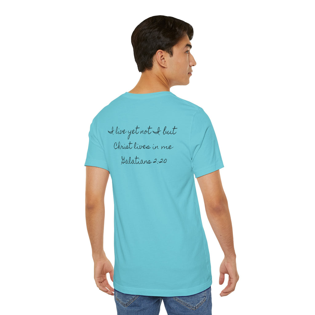 Jesus + Me No Plan B T-Shirt | Christian Cross Scripture Tee