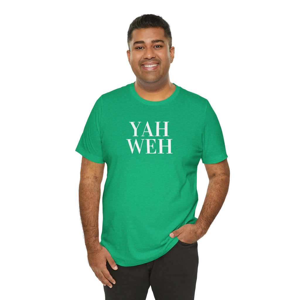 Yahweh Scripture T-Shirt | Minimal Faith Typography Tee