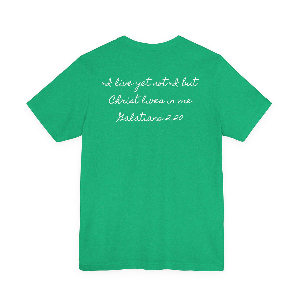 Jesus + Me No Plan B T-Shirt | Christian Cross Scripture Tee