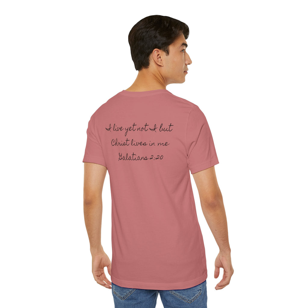 Jesus + Me No Plan B T-Shirt | Christian Cross Scripture Tee