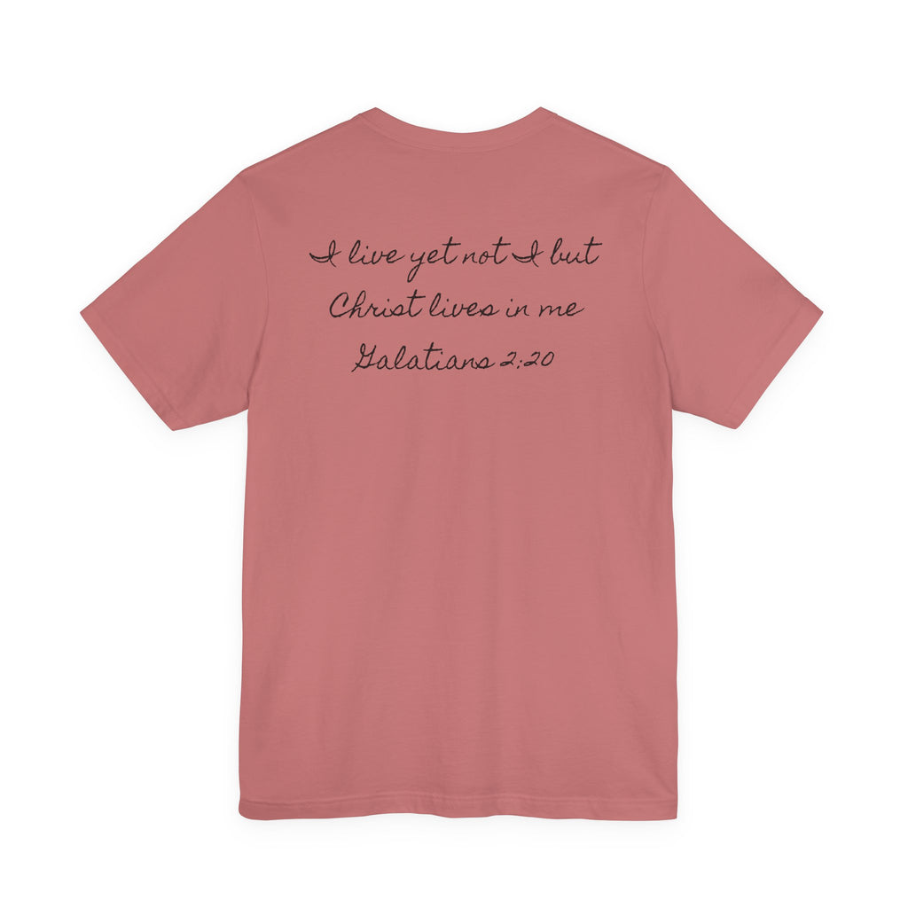 Jesus + Me No Plan B T-Shirt | Christian Cross Scripture Tee