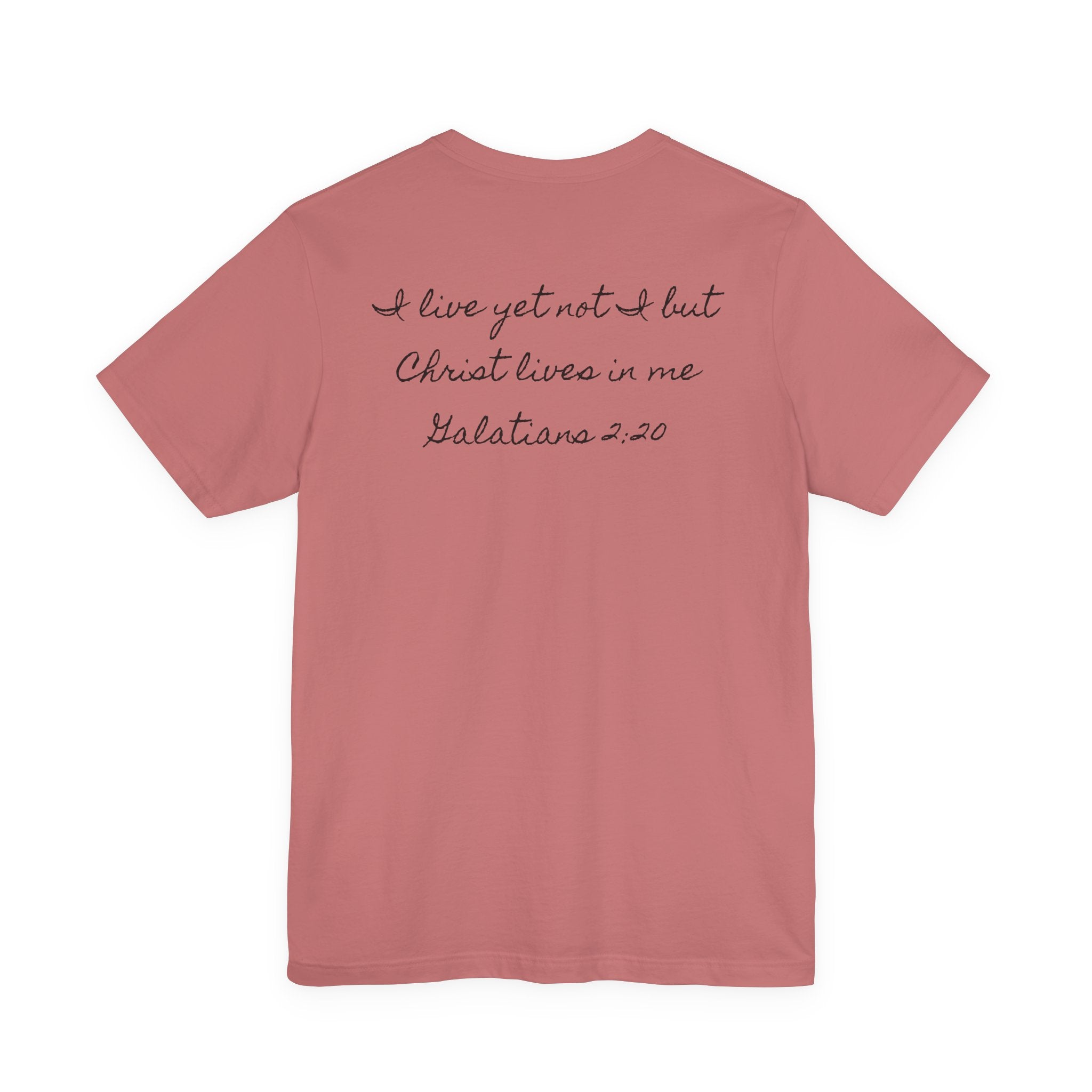 Jesus + Me No Plan B T-Shirt | Christian Cross Scripture Tee