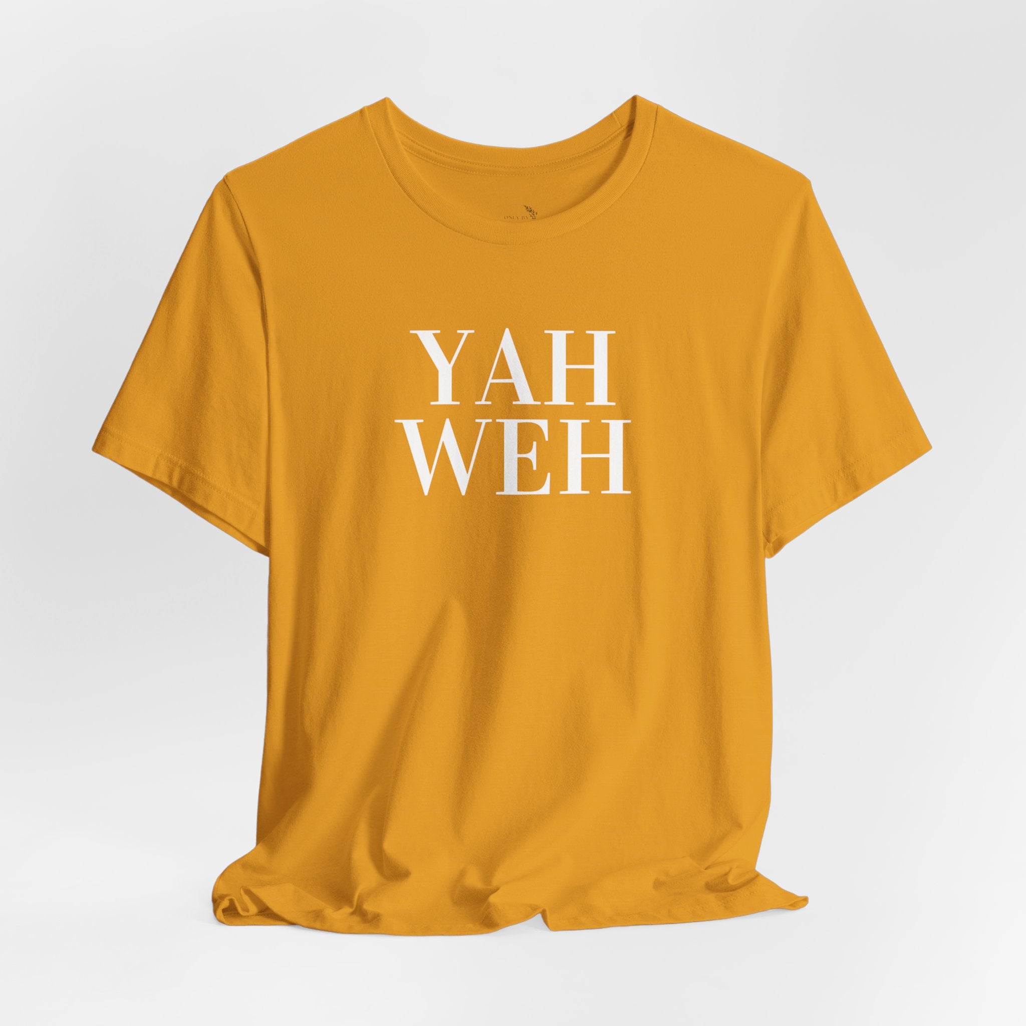 Yahweh Scripture T-Shirt | Minimal Faith Typography Tee