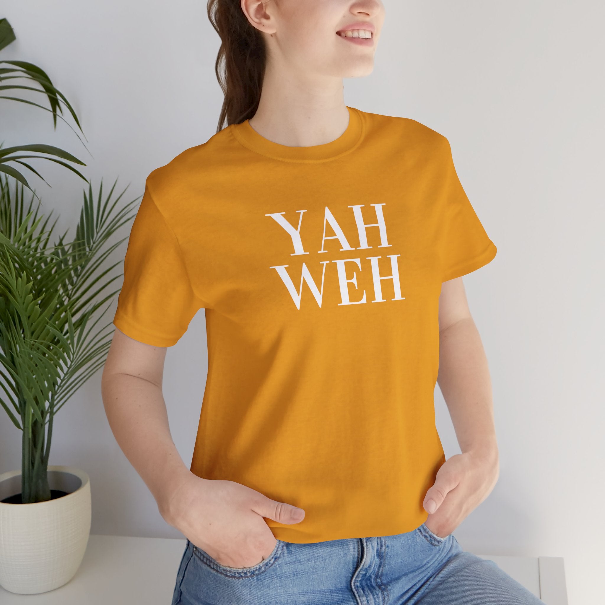 Yahweh Scripture T-Shirt | Minimal Faith Typography Tee