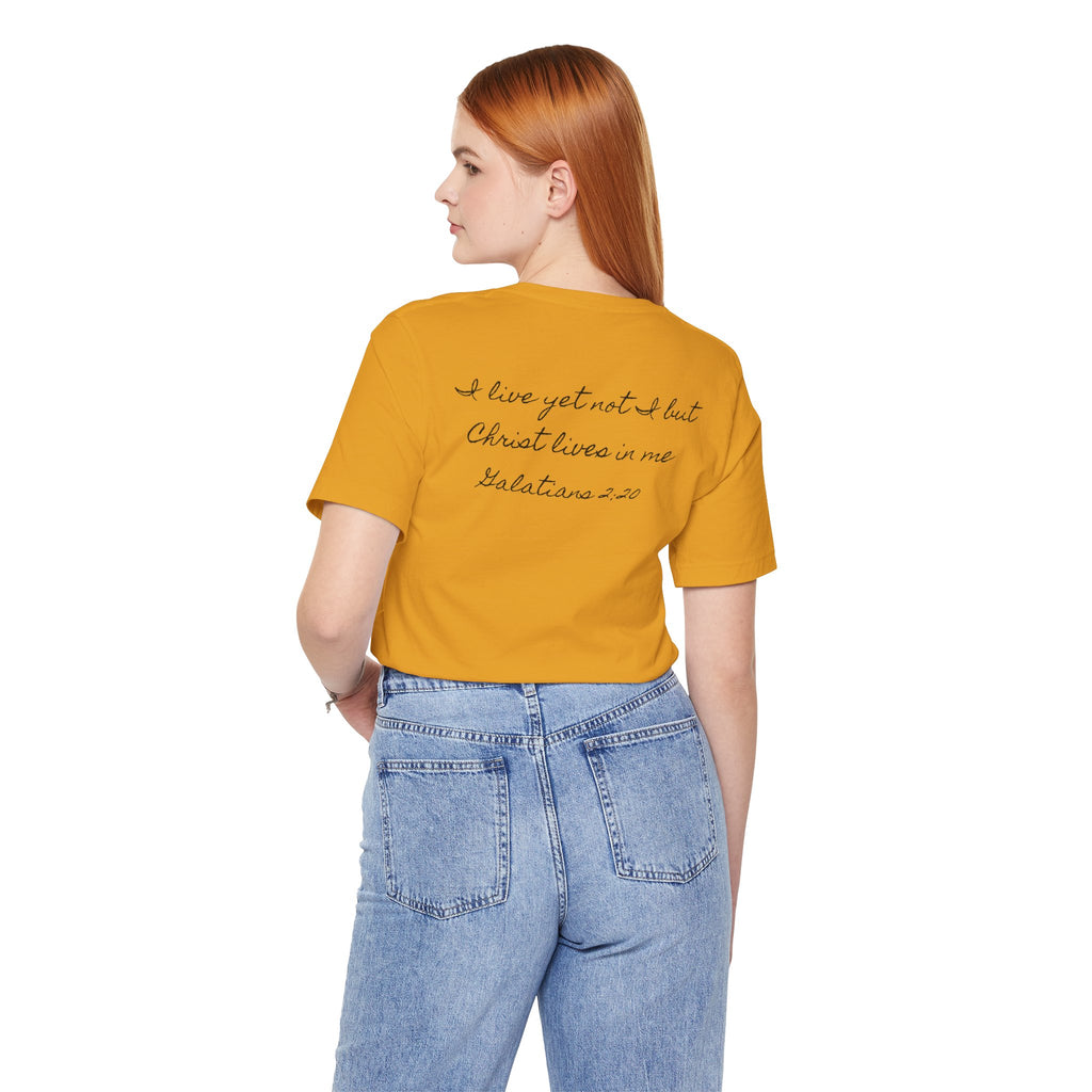 Jesus + Me No Plan B T-Shirt | Christian Cross Scripture Tee